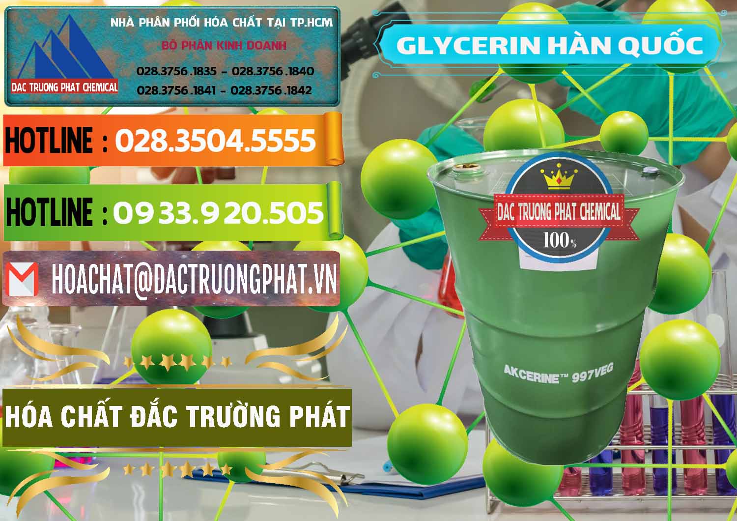 Nơi phân phối & bán Glycerin – C3H8O3 Hàn Quốc Korea - 0403 - Cty phân phối ( kinh doanh ) hóa chất tại TP.HCM - cungcaphoachat.com.vn