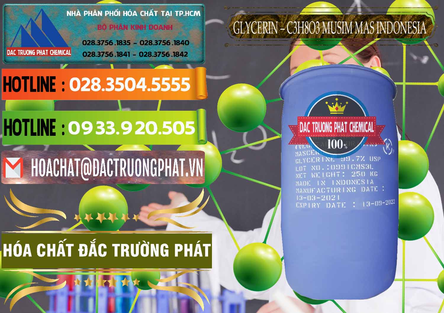 Đơn vị cung ứng _ bán Glycerin – C3H8O3 99.7% Musim Mas Indonesia - 0272 - Chuyên bán ( cung cấp ) hóa chất tại TP.HCM - cungcaphoachat.com.vn