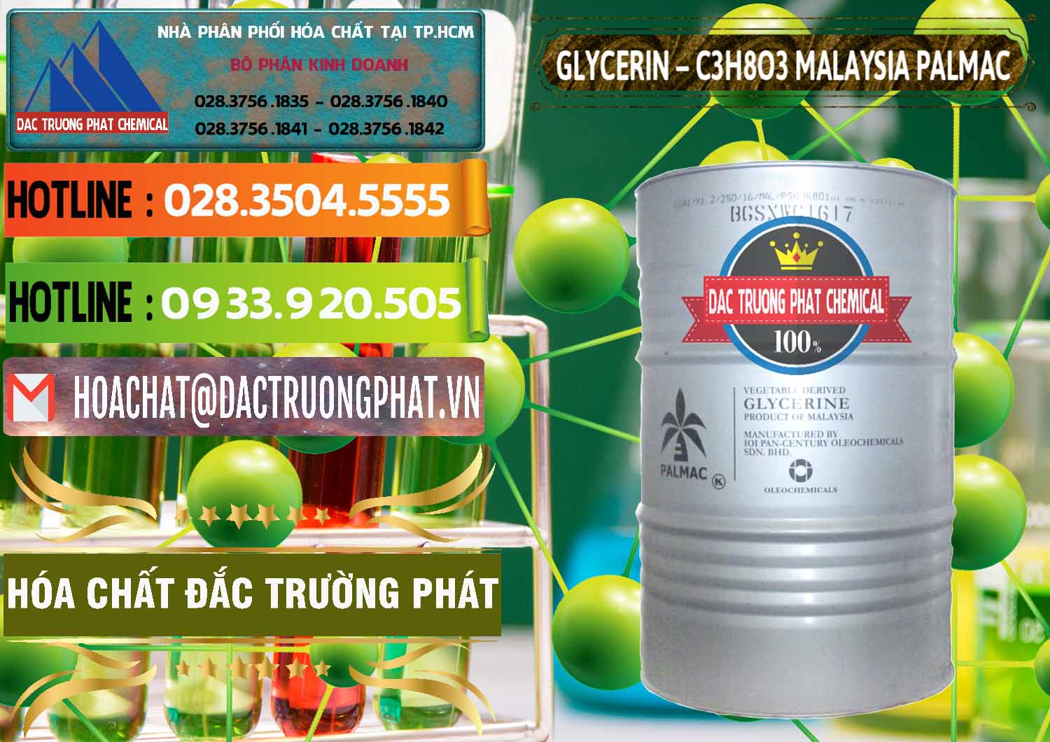 Công ty bán & phân phối Glycerin – C3H8O3 99.7% Malaysia Palmac - 0067 - Công ty phân phối - nhập khẩu hóa chất tại TP.HCM - cungcaphoachat.com.vn