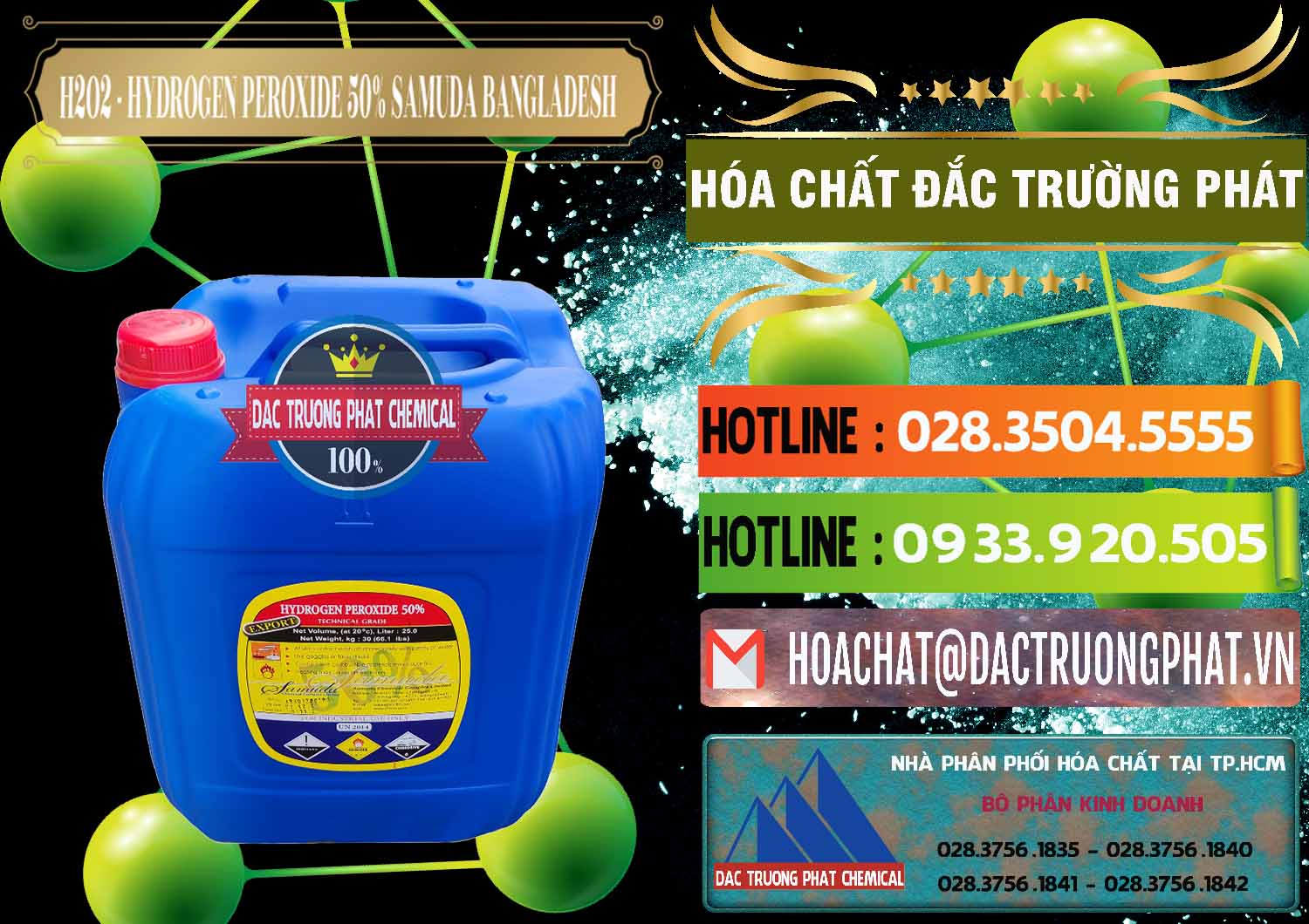 Đơn vị cung ứng và bán H2O2 - Hydrogen Peroxide 50% Samuda Bangladesh - 0077 - Cty chuyên cung cấp & nhập khẩu hóa chất tại TP.HCM - cungcaphoachat.com.vn