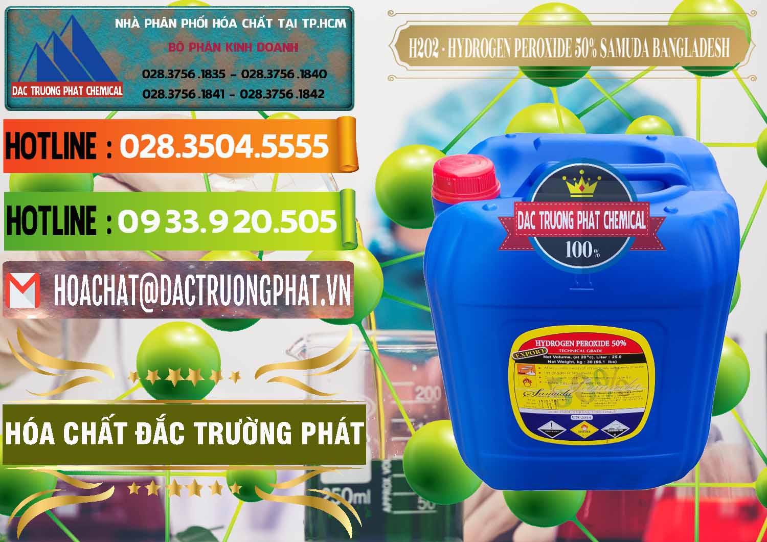 Đơn vị chuyên phân phối × bán Hóa Chất Công Nghiệp Hydrogen Peroxide / Oxy H2O2 Dạng Lỏng Công ty chuyên bán ( cung ứng ) H2O2 - Hydrogen Peroxide 50% Samuda Bangladesh - 0077 - Đơn vị cung ứng _ phân phối hóa chất tại TP.HCM - cungcaphoachat.com.vn