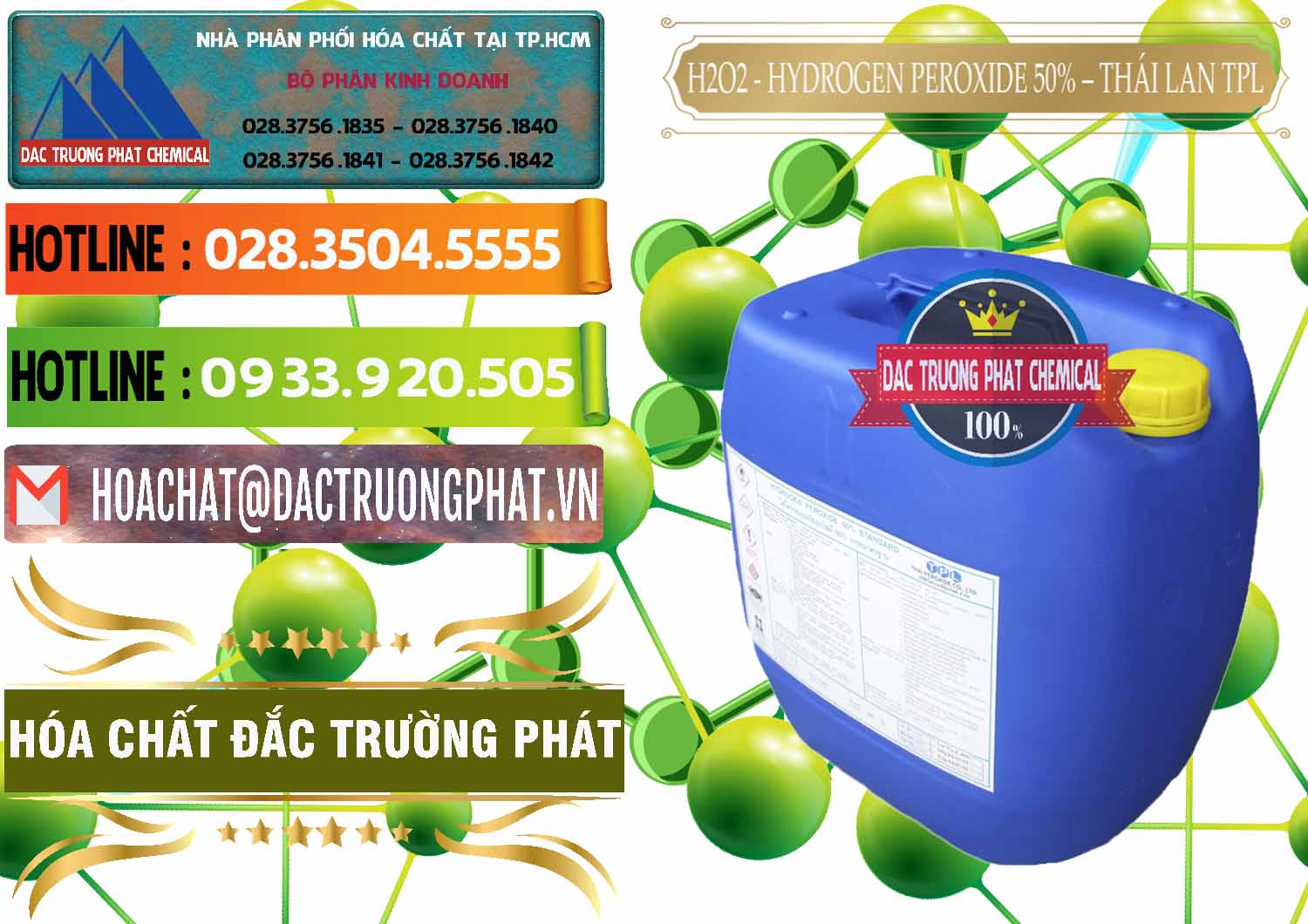 Địa chỉ chuyên cung cấp « bán Liquid Hydro Peroxit > Oxy Già 50% TPL Thái Lan Thailand tại An Giang Chuyên cung cấp và bán H2O2 - Hydrogen Peroxide 50% Thái Lan TPL - 0076 - Nhập khẩu & cung cấp hóa chất tại TP.HCM - cungcaphoachat.com.vn