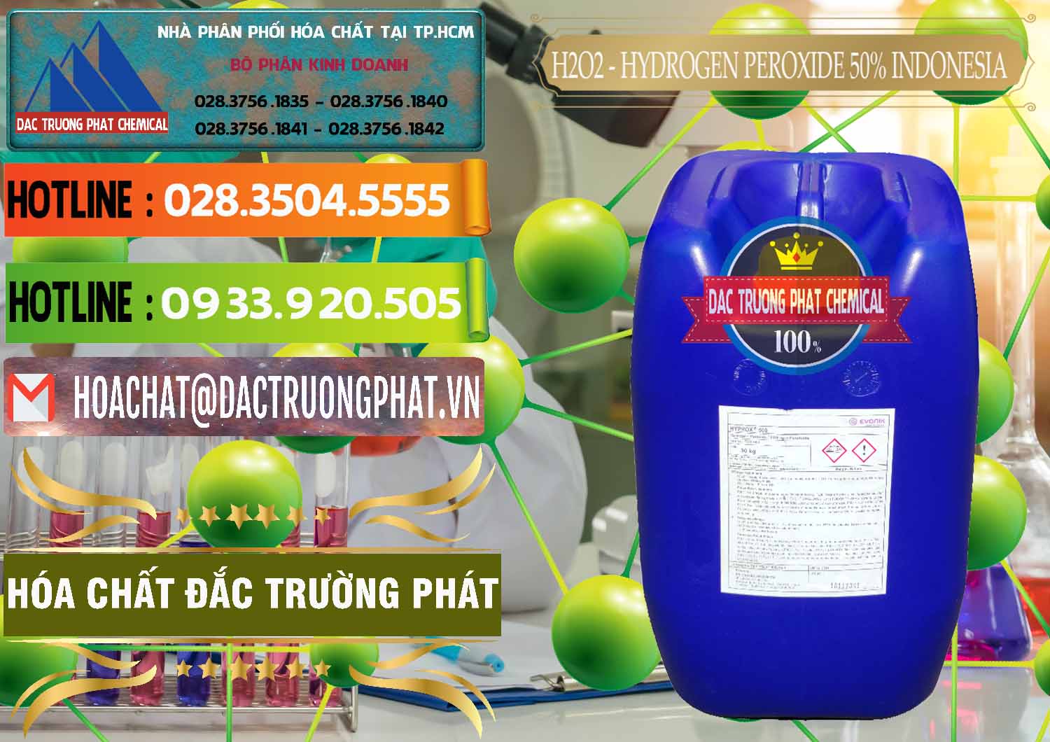 Nơi chuyên phân phối ( bán ) H2O2 - Hydrogen Peroxide 50% Evonik Indonesia - 0070 - Đơn vị chuyên cung cấp - kinh doanh hóa chất tại TP.HCM - cungcaphoachat.com.vn