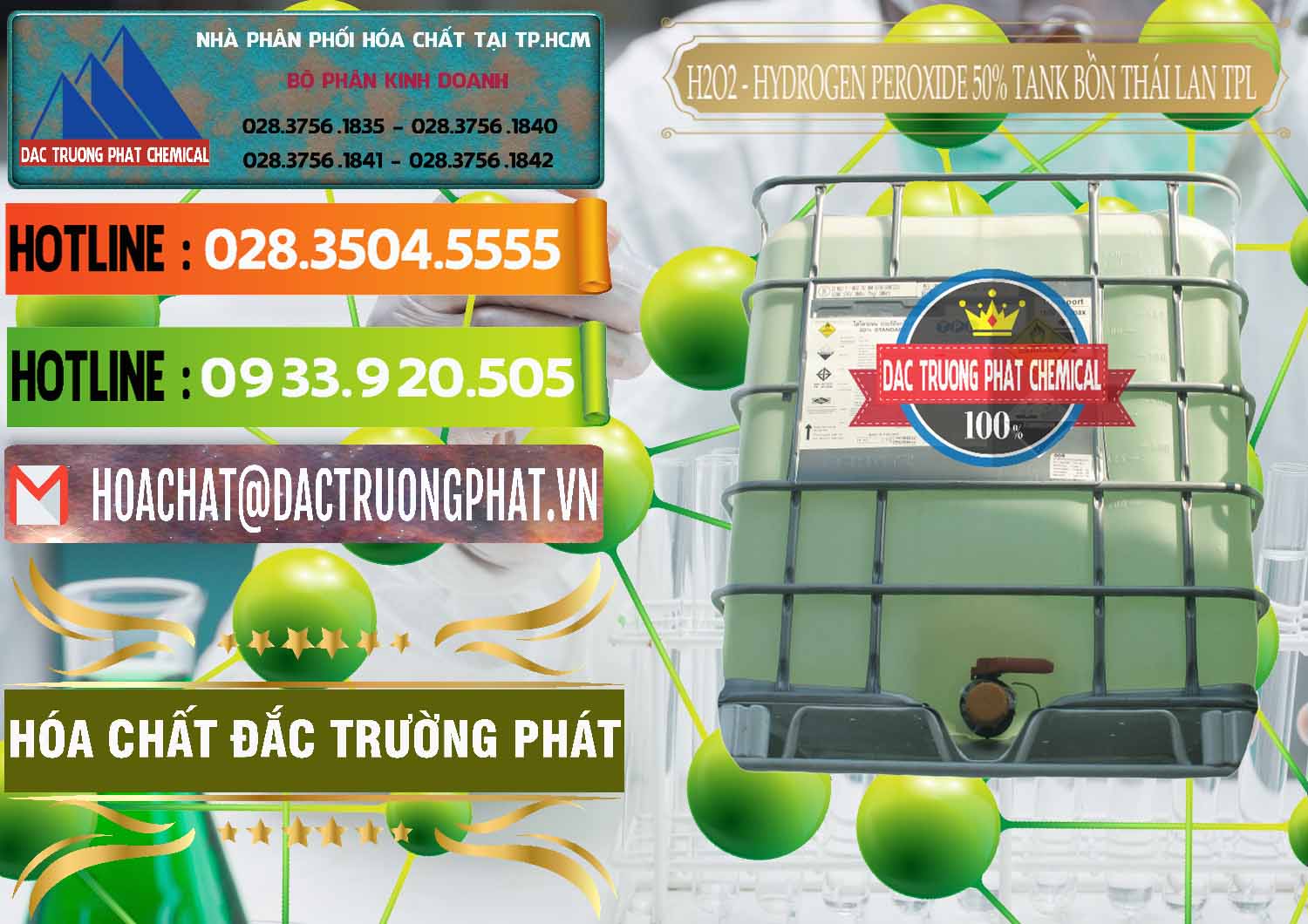Đơn vị bán & phân phối Hóa chất Oxy H2O2 * Oxy Già Tank IBC Bồn TPL Thái Chuyên nhập khẩu - bán H2O2 - Hydrogen Peroxide 50% Tank IBC Bồn Thái Lan TPL - 0073 - Cty chuyên bán _ cung cấp hóa chất tại TP.HCM - cungcaphoachat.com.vn