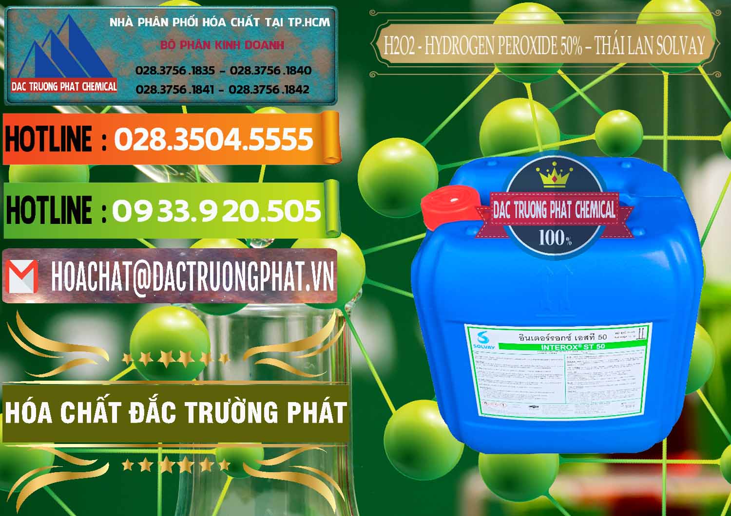 Nơi chuyên bán & cung cấp H2O2 - Hydrogen Peroxide 50% Thái Lan Solvay - 0068 - Đơn vị cung ứng và phân phối hóa chất tại TP.HCM - cungcaphoachat.com.vn