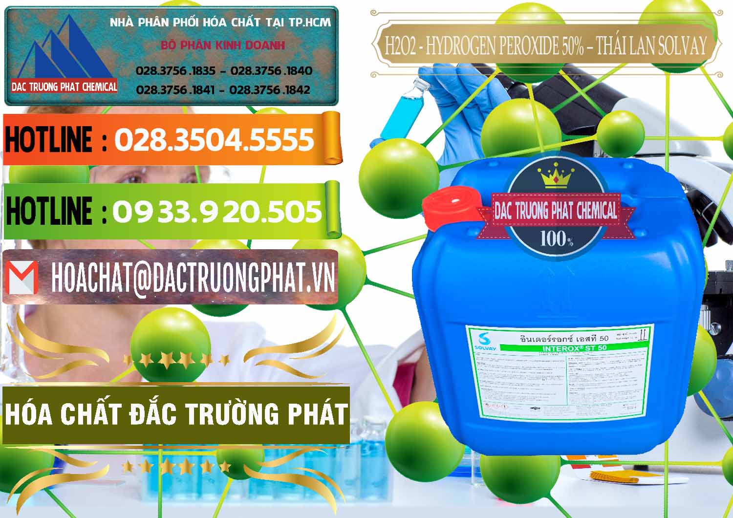 Công ty bán và cung cấp H2O2 - Hydrogen Peroxide 50% Thái Lan Solvay - 0068 - Cung cấp & nhập khẩu hóa chất tại TP.HCM - cungcaphoachat.com.vn