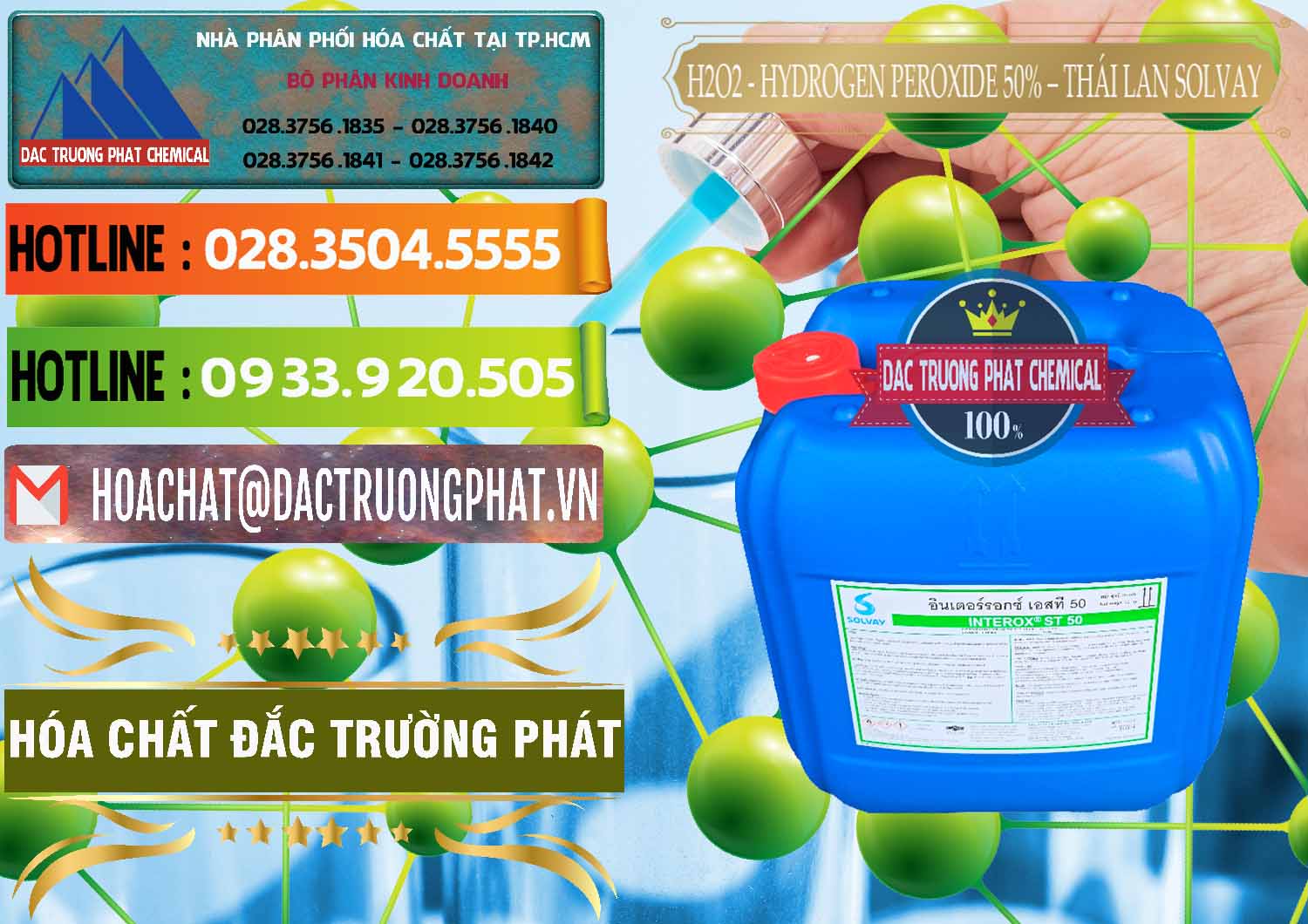 Đơn vị chuyên cung cấp _ bán H2O2 - Hydrogen Peroxide 50% Thái Lan Solvay - 0068 - Nơi chuyên cung cấp - kinh doanh hóa chất tại TP.HCM - cungcaphoachat.com.vn