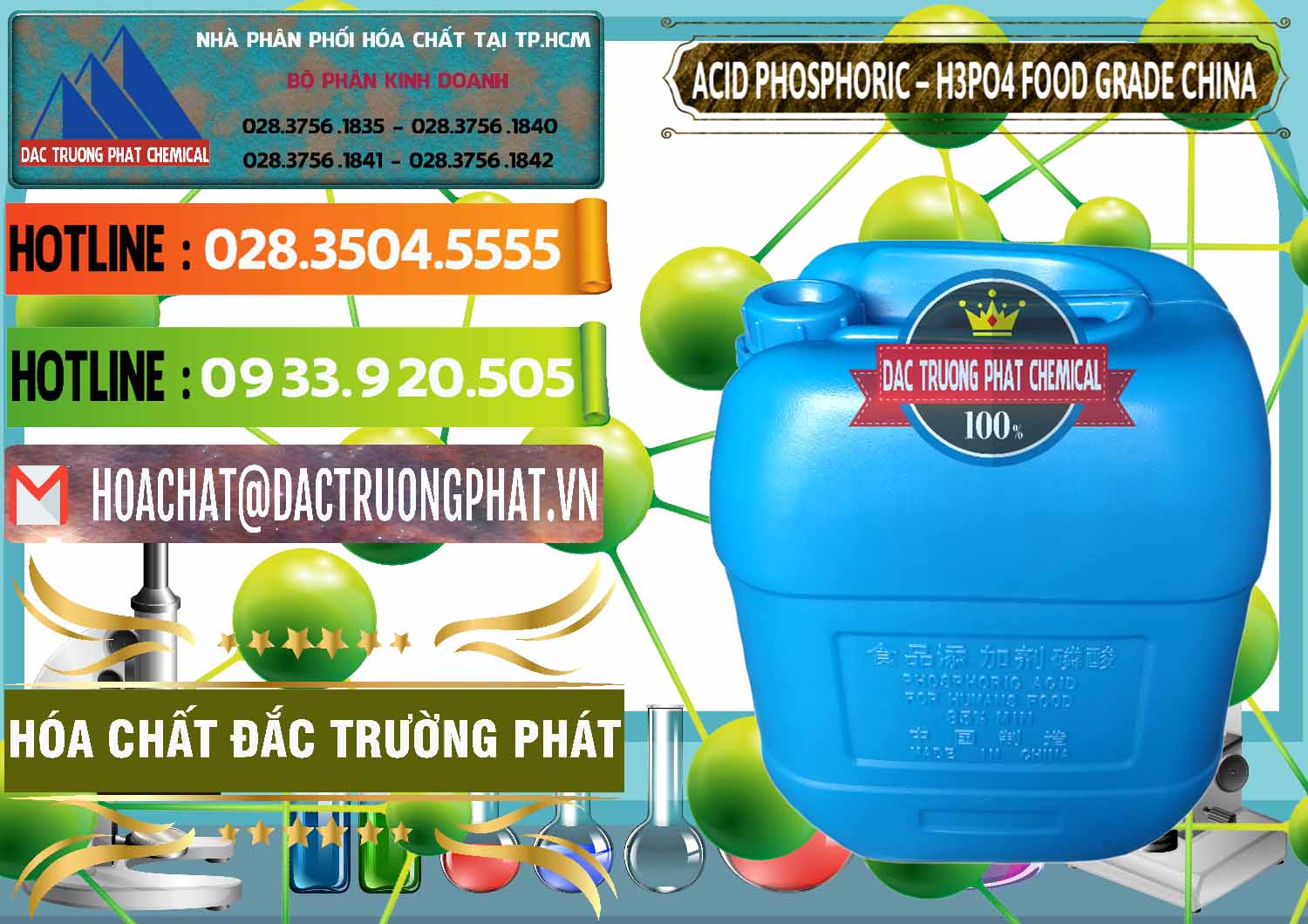 Cung cấp _ bán Acid Phosphoric – H3PO4 85% Food Grade Trung Quốc China - 0015 - Nhà cung cấp & nhập khẩu hóa chất tại TP.HCM - cungcaphoachat.com.vn