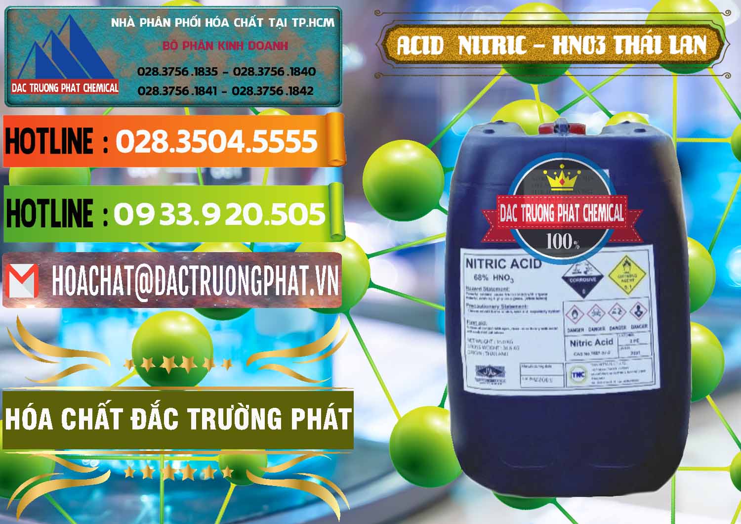 Cung cấp & bán Acid Nitric – Axit Nitric HNO3 Thái Lan Thailand - 0344 - Bán _ cung cấp hóa chất tại TP.HCM - cungcaphoachat.com.vn