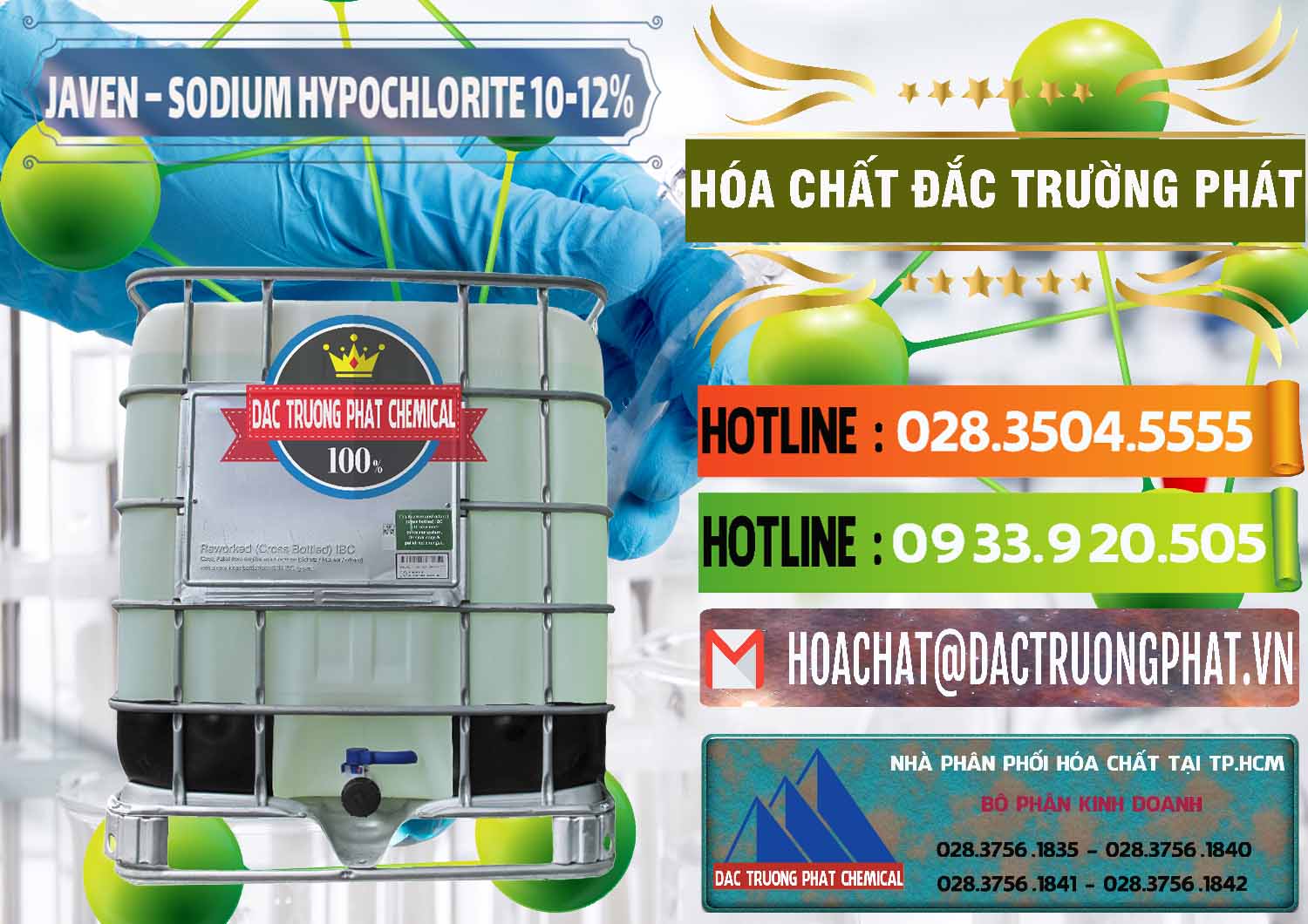 Phân phối & kinh doanh Javen - Sodium Hypochlorite 10-12% Việt Nam - 0188 - Đơn vị chuyên kinh doanh & cung cấp hóa chất tại TP.HCM - cungcaphoachat.com.vn