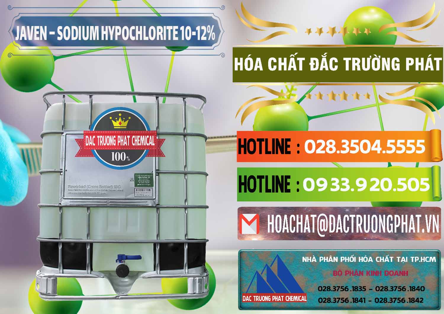 Đơn vị cung ứng ( bán ) Javen - Sodium Hypochlorite 10-12% Việt Nam - 0188 - Cty kinh doanh _ bán hóa chất tại TP.HCM - cungcaphoachat.com.vn