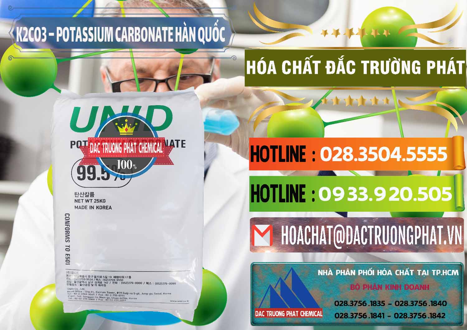 Nhà cung ứng và bán K2Co3 – Potassium Carbonate Unid Hàn Quốc Korea - 0081 - Cty cung cấp ( phân phối ) hóa chất tại TP.HCM - cungcaphoachat.com.vn