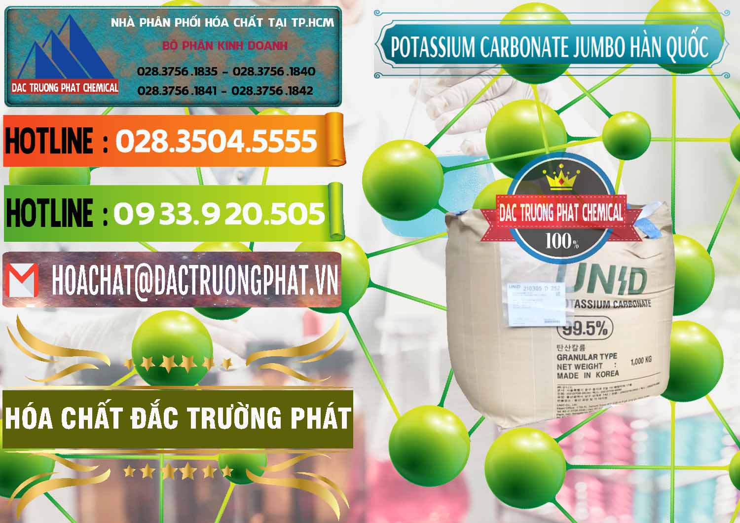 Công ty phân phối ( bán ) K2Co3 – Potassium Carbonate Jumbo Bành Unid Hàn Quốc Korea - 0434 - Công ty chuyên kinh doanh _ phân phối hóa chất tại TP.HCM - cungcaphoachat.com.vn