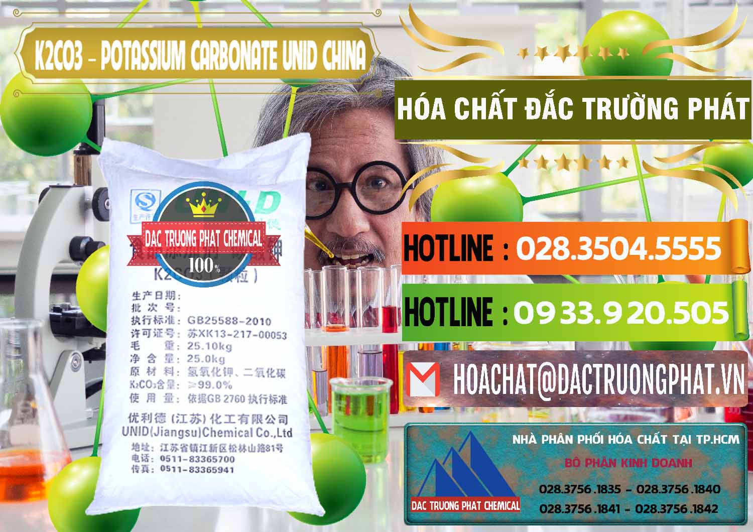 Đơn vị bán & cung ứng K2Co3 – Potassium Carbonate UNID Trung Quốc China - 0475 - Nhà cung cấp & bán hóa chất tại TP.HCM - cungcaphoachat.com.vn