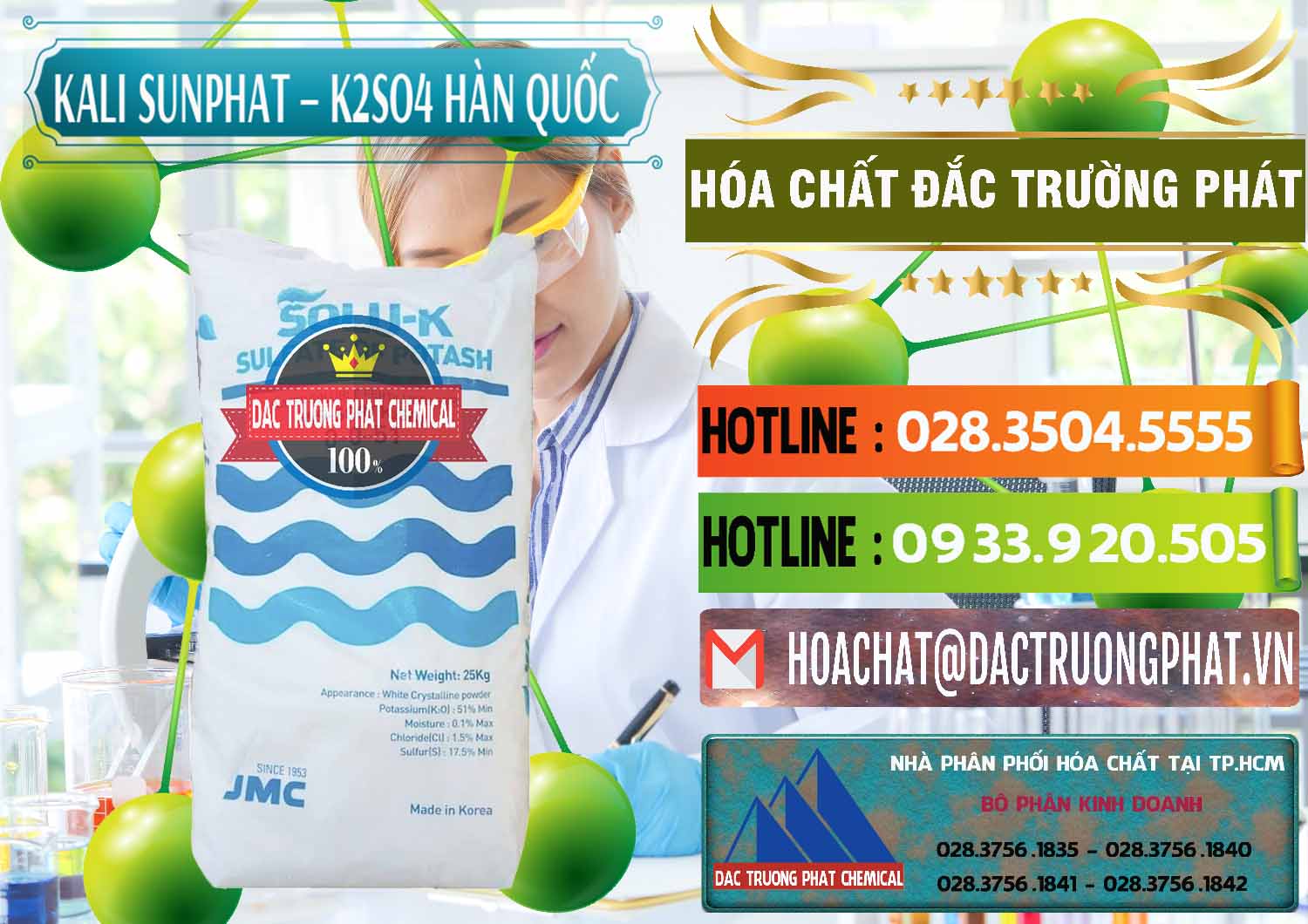 Công ty chuyên phân phối & bán Kali Sunphat – K2SO4 Hàn Quốc Korea - 0410 - Chuyên cung cấp và phân phối hóa chất tại TP.HCM - cungcaphoachat.com.vn