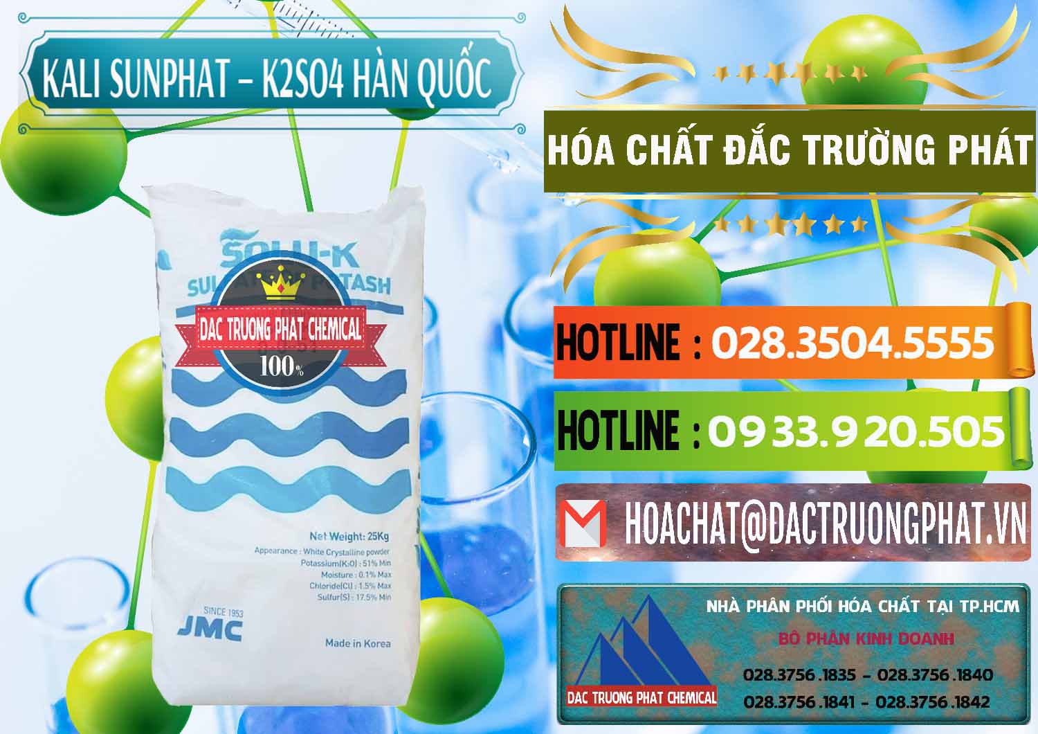 Nơi chuyên kinh doanh & bán Kali Sunphat – K2SO4 Hàn Quốc Korea - 0410 - Cung cấp và phân phối hóa chất tại TP.HCM - cungcaphoachat.com.vn