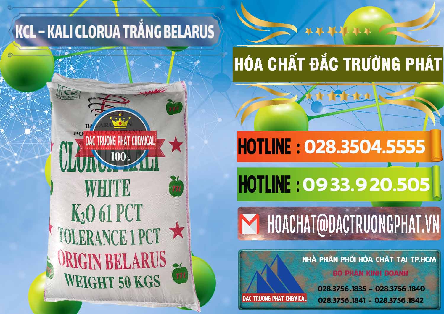 Cty chuyên bán & cung ứng KCL – Kali Clorua Trắng Belarus - 0085 - Công ty phân phối & cung cấp hóa chất tại TP.HCM - cungcaphoachat.com.vn