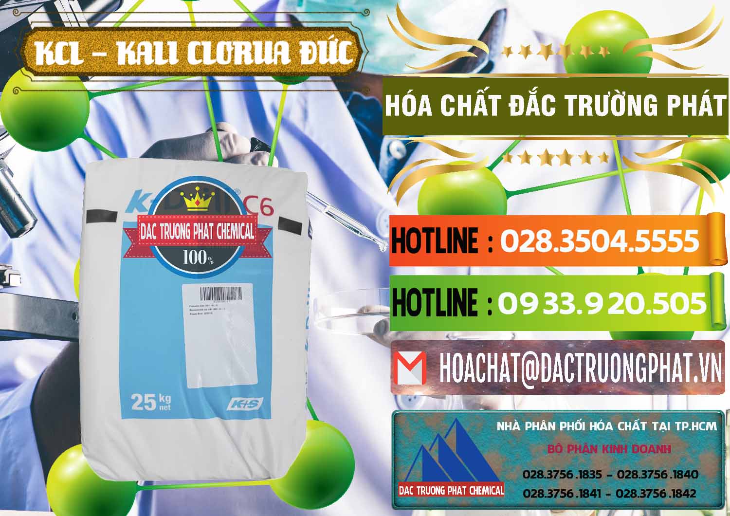 Chuyên kinh doanh _ bán KCL – Kali Clorua Trắng K DRILL Đức Germany - 0428 - Công ty phân phối & cung cấp hóa chất tại TP.HCM - cungcaphoachat.com.vn