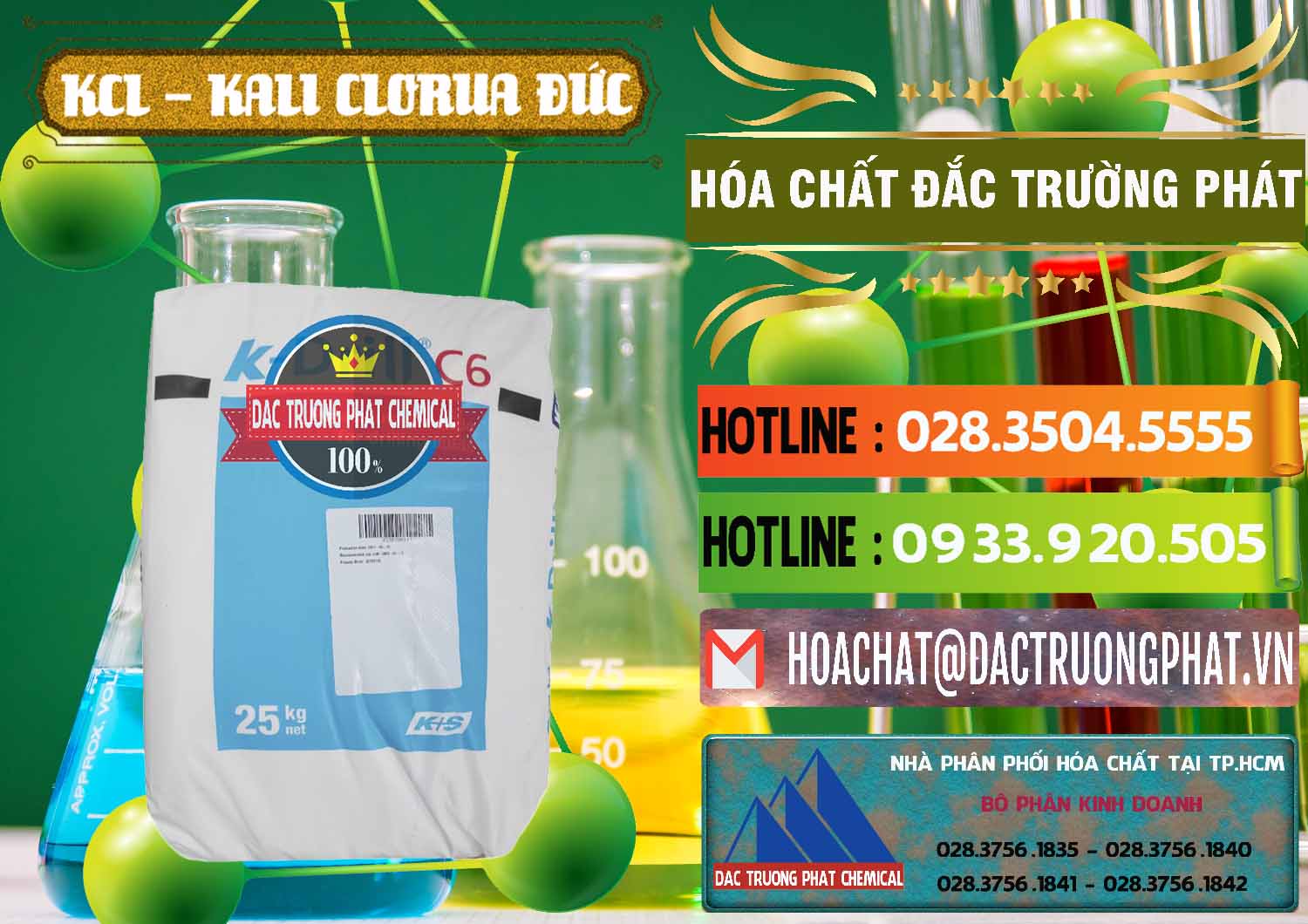 Cty chuyên cung ứng & bán KCL – Kali Clorua Trắng K DRILL Đức Germany - 0428 - Nơi chuyên nhập khẩu ( cung cấp ) hóa chất tại TP.HCM - cungcaphoachat.com.vn