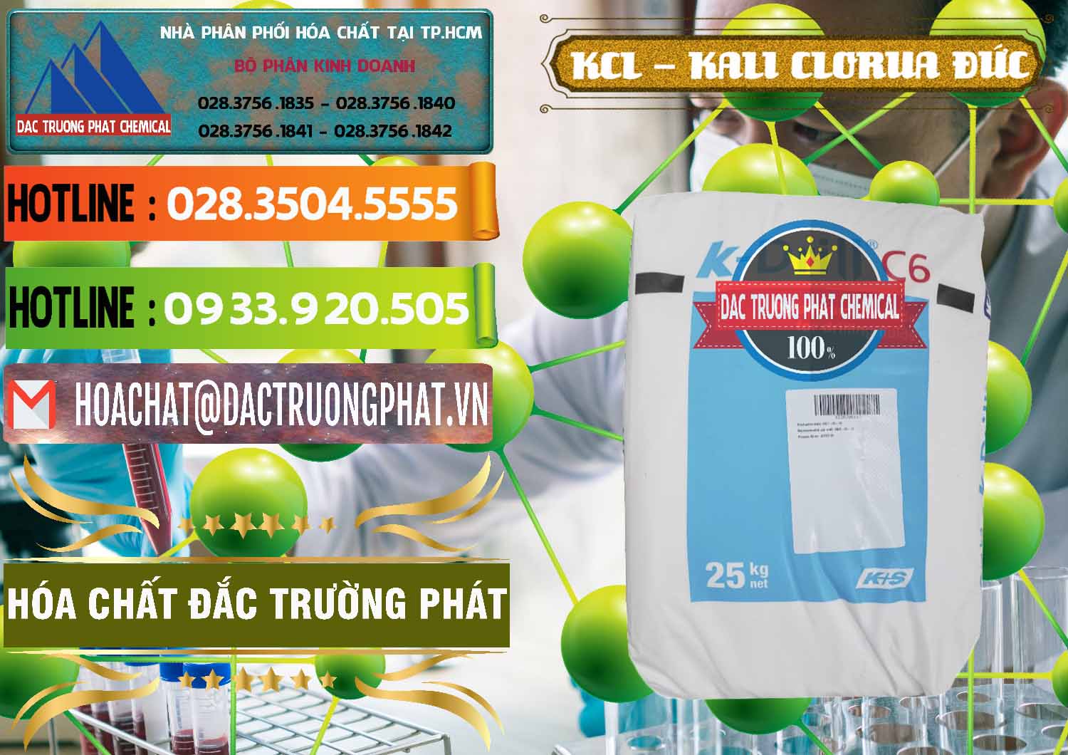 Công ty chuyên kinh doanh và bán KCL – Kali Clorua Trắng K DRILL Đức Germany - 0428 - Nhà cung ứng và phân phối hóa chất tại TP.HCM - cungcaphoachat.com.vn