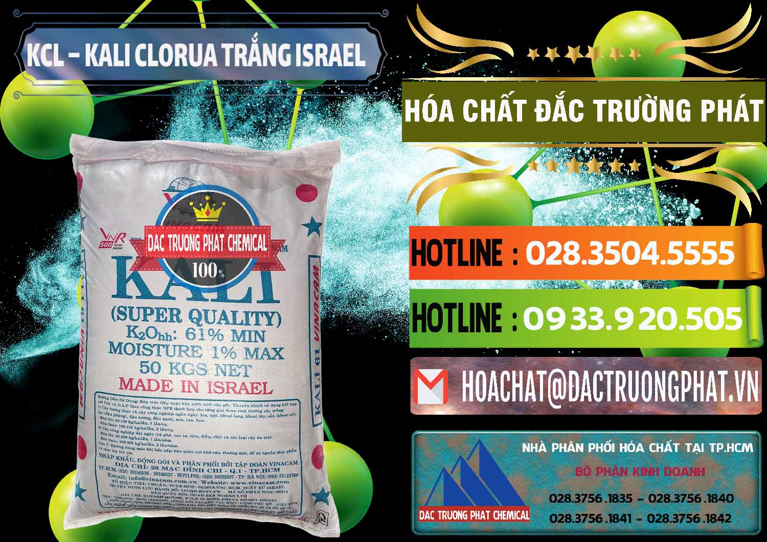 Công ty bán - cung ứng KCL – Kali Clorua Trắng Israel - 0087 - Nhà phân phối _ cung cấp hóa chất tại TP.HCM - cungcaphoachat.com.vn