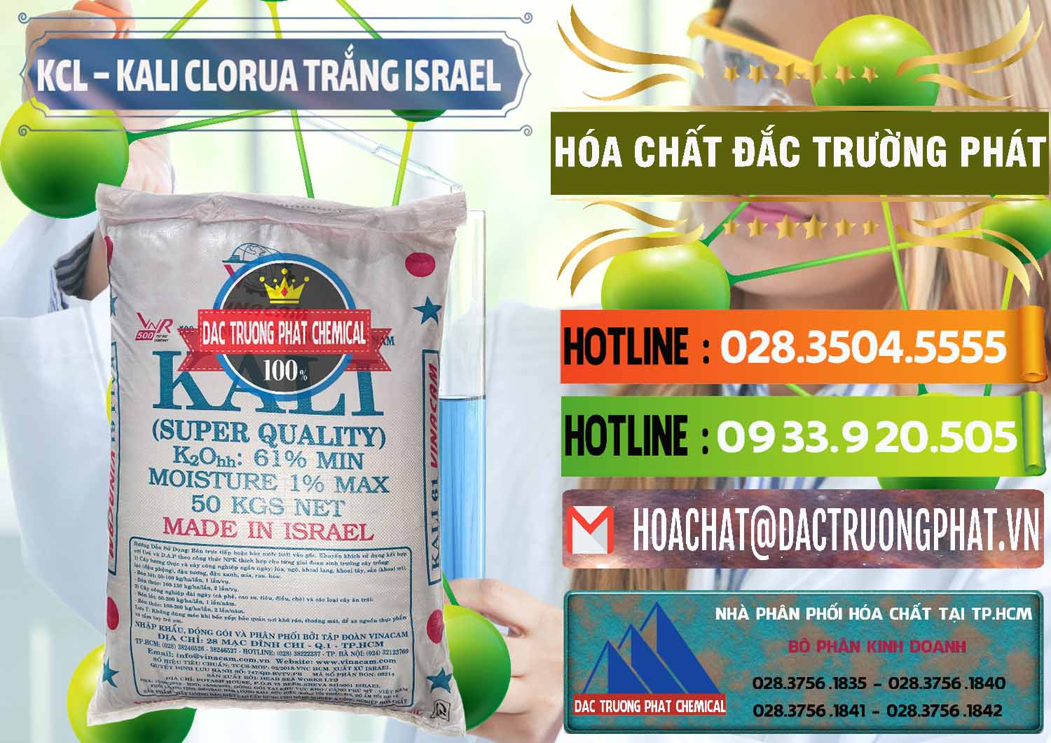 Nơi bán & cung ứng KCL – Kali Clorua Trắng Israel - 0087 - Nơi phân phối ( bán ) hóa chất tại TP.HCM - cungcaphoachat.com.vn