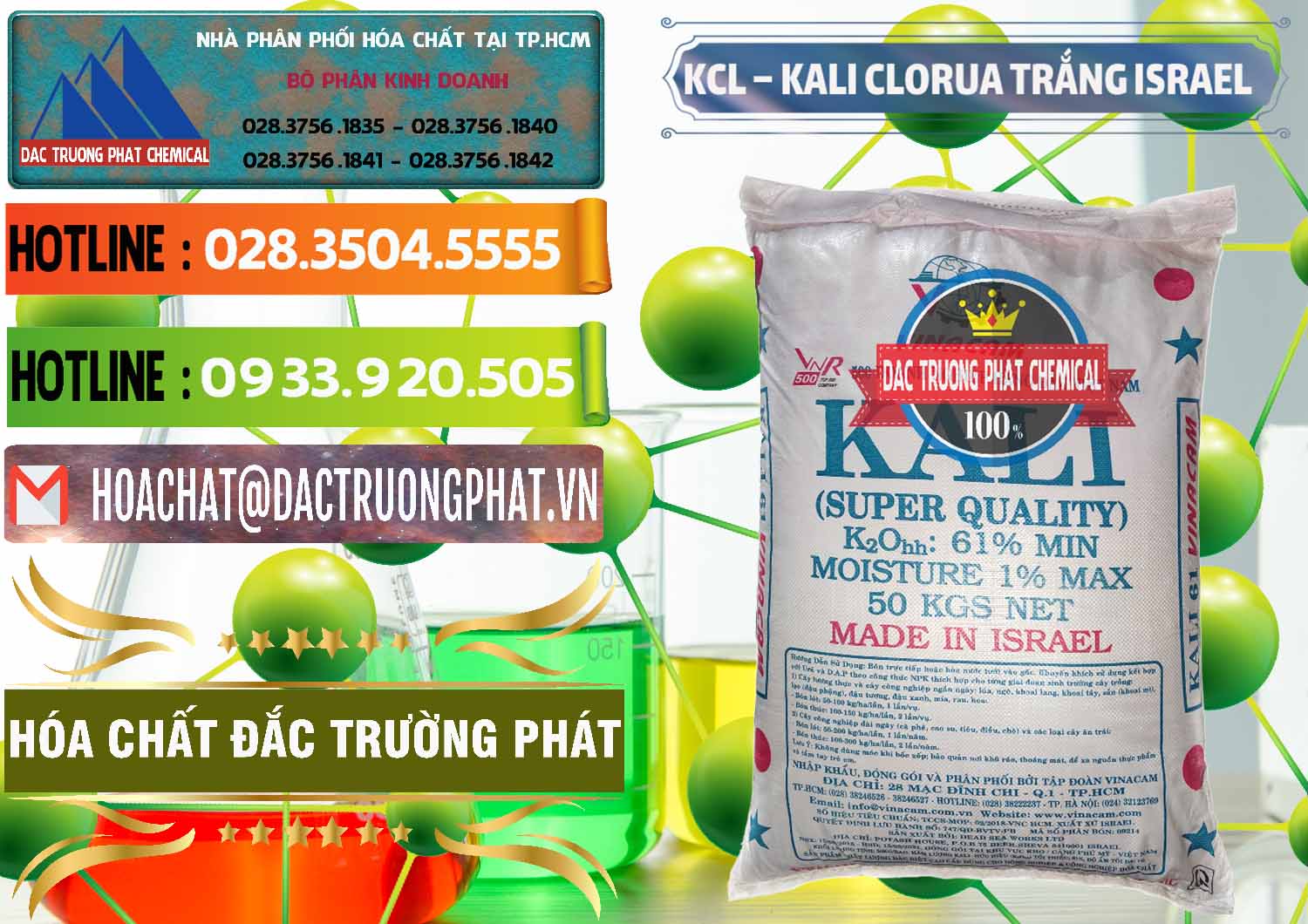 Cty chuyên bán & cung ứng KCL – Kali Clorua Trắng Israel - 0087 - Đơn vị chuyên nhập khẩu và cung cấp hóa chất tại TP.HCM - cungcaphoachat.com.vn