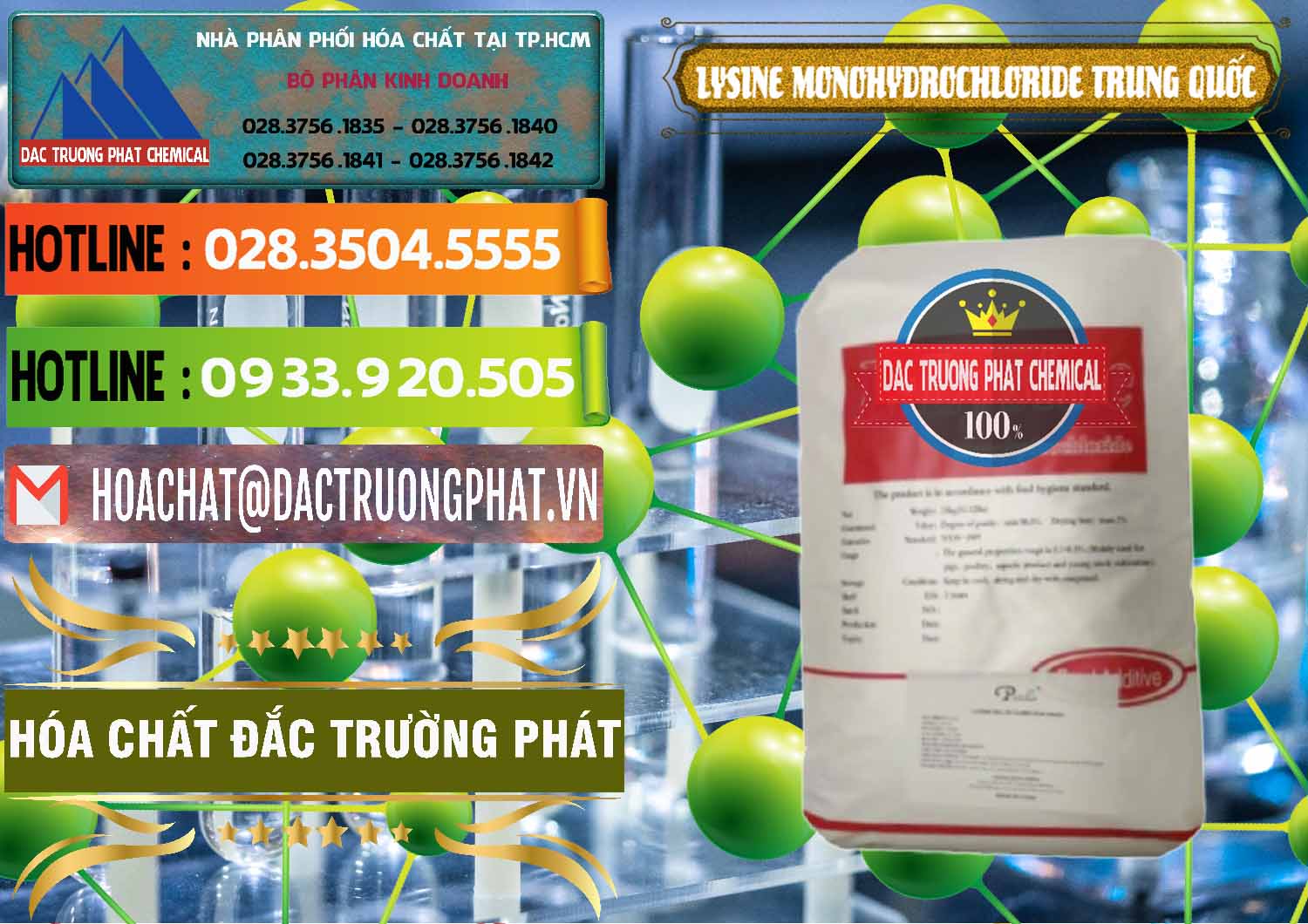 Đơn vị kinh doanh ( bán ) L-Lysine Monohydrochloride Feed Grade Trung Quốc China - 0454 - Cty nhập khẩu và phân phối hóa chất tại TP.HCM - cungcaphoachat.com.vn