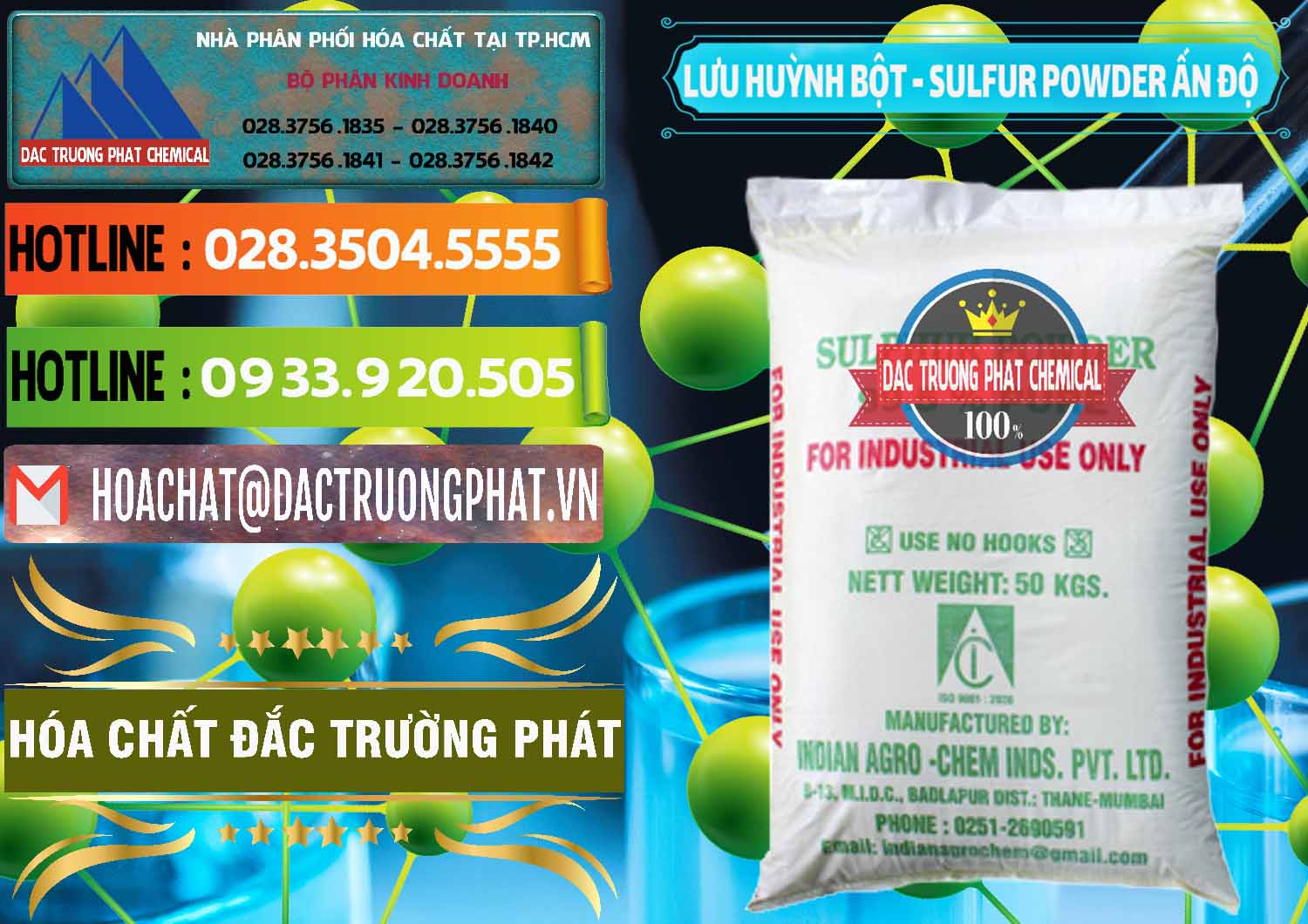 Công ty phân phối & bán Lưu huỳnh Bột - Sulfur Powder Ấn Độ India - 0347 - Nơi chuyên phân phối & nhập khẩu hóa chất tại TP.HCM - cungcaphoachat.com.vn