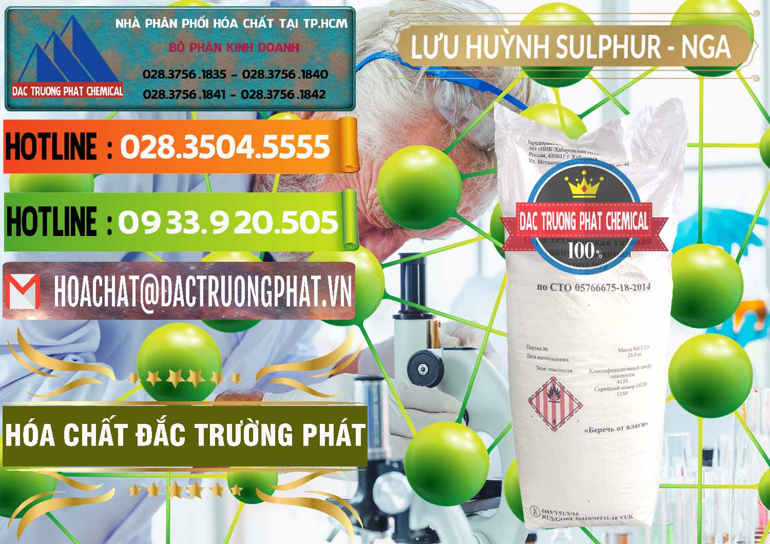 Cty chuyên kinh doanh và bán Lưu huỳnh Hạt - Sulfur Nga Russia - 0200 - Cung cấp & kinh doanh hóa chất tại TP.HCM - cungcaphoachat.com.vn