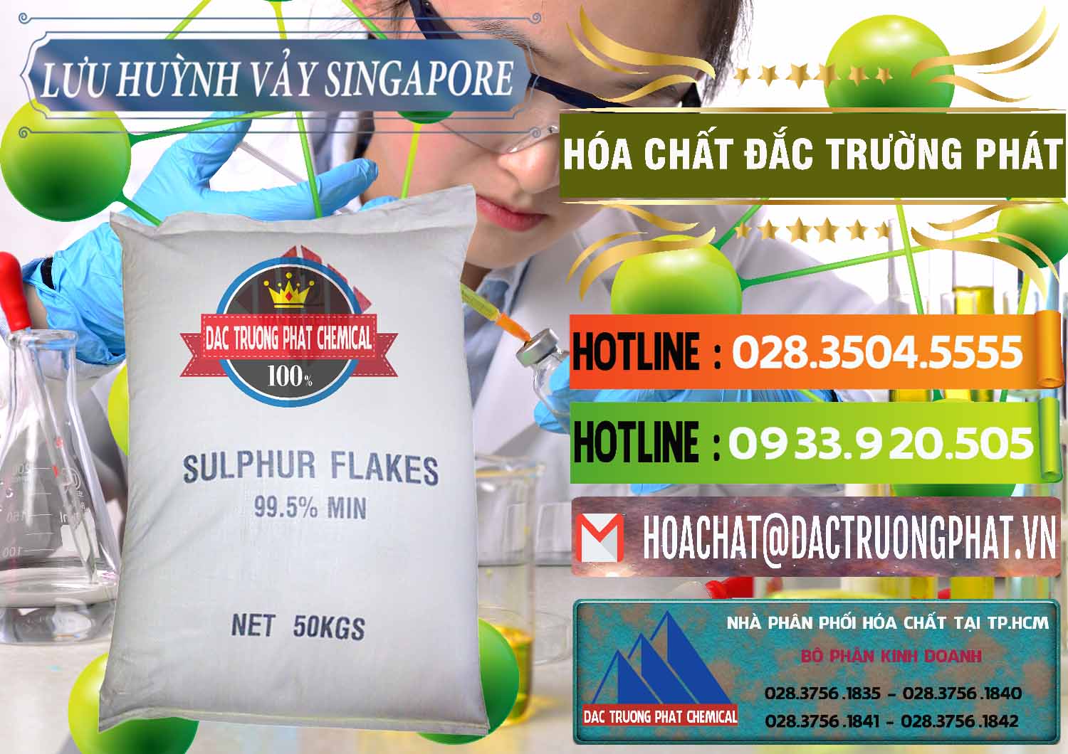Cty chuyên cung cấp ( bán ) Lưu huỳnh Vảy - Sulfur Flakes Singapore - 0346 - Phân phối & cung cấp hóa chất tại TP.HCM - cungcaphoachat.com.vn