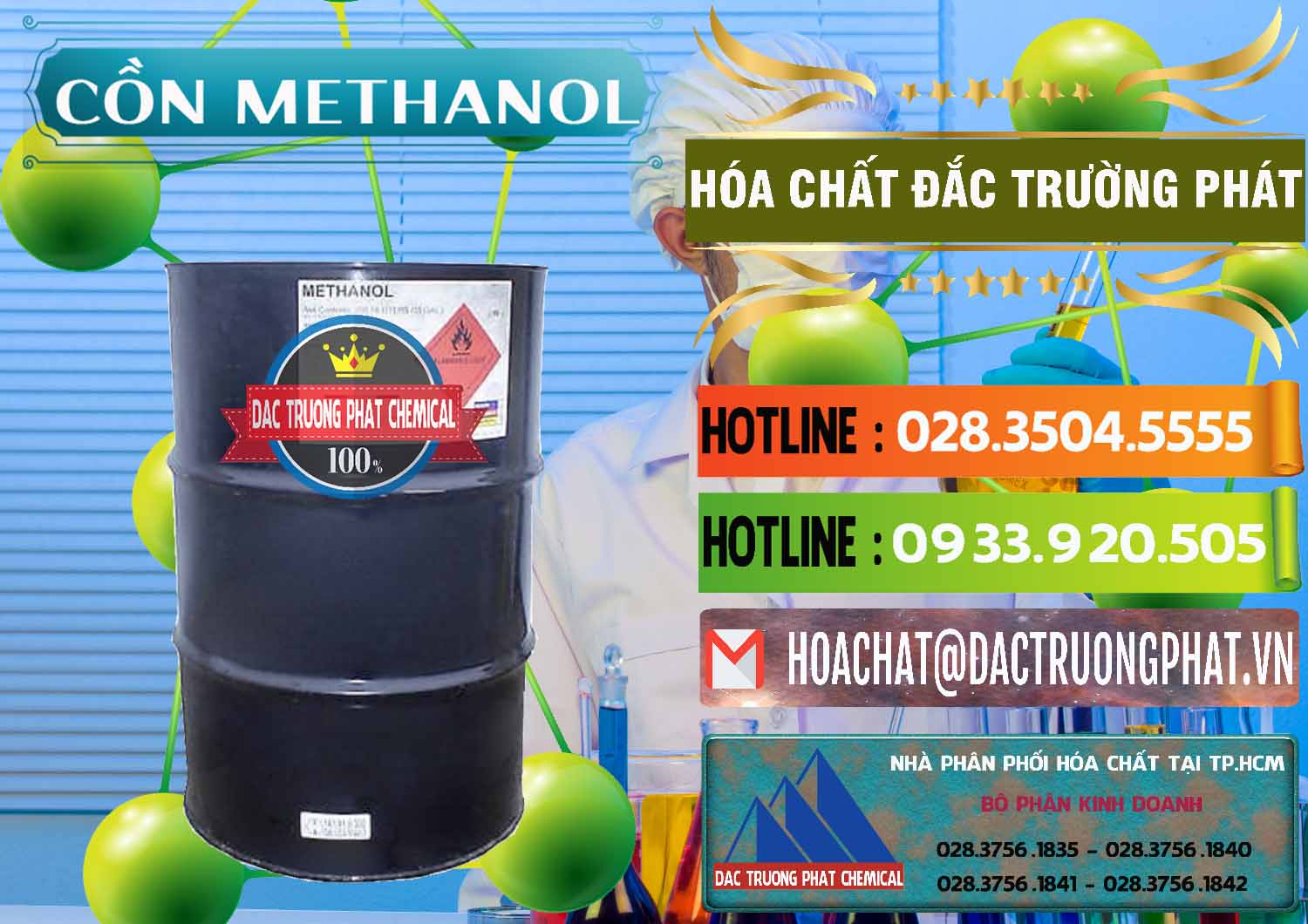 Công ty phân phối _ bán Cồn Methanol - Methyl Alcohol Mã Lai Malaysia - 0331 - Công ty chuyên cung ứng và phân phối hóa chất tại TP.HCM - cungcaphoachat.com.vn