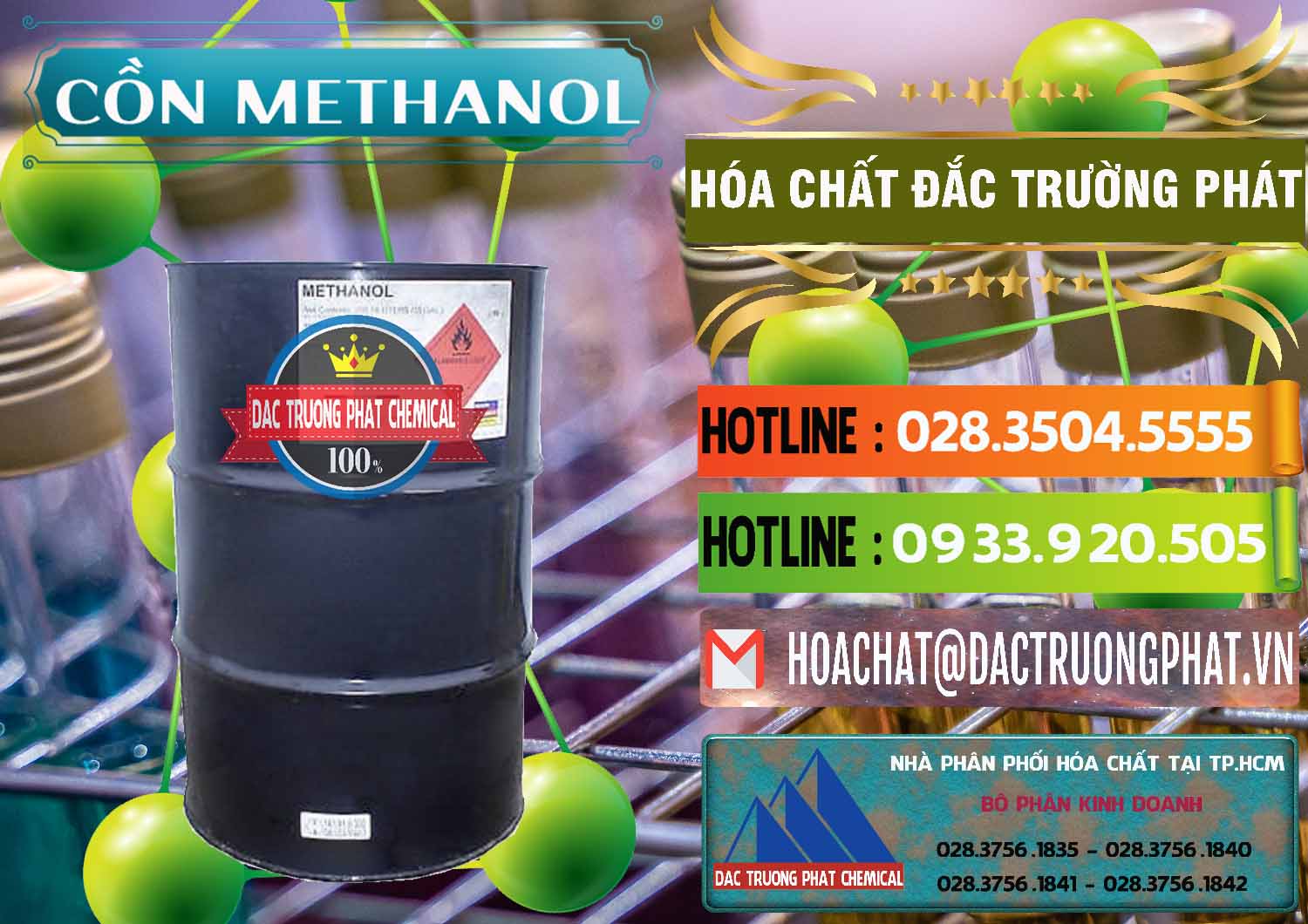 Cty nhập khẩu - bán Cồn Methanol - Methyl Alcohol Mã Lai Malaysia - 0331 - Cty chuyên bán và cung cấp hóa chất tại TP.HCM - cungcaphoachat.com.vn