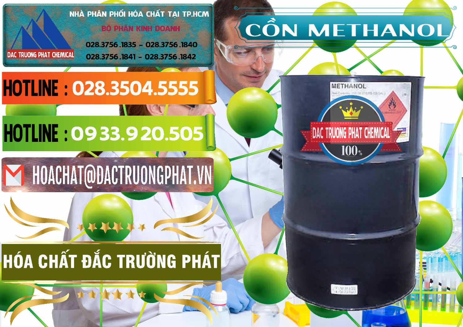 Chuyên cung cấp và bán Cồn Methanol - Methyl Alcohol Mã Lai Malaysia - 0331 - Đơn vị bán ( phân phối ) hóa chất tại TP.HCM - cungcaphoachat.com.vn