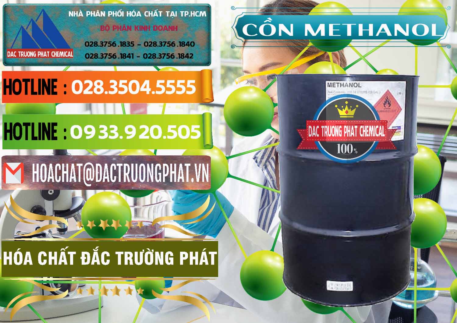 Công ty bán và phân phối Cồn Methanol - Methyl Alcohol Mã Lai Malaysia - 0331 - Nơi bán và cung cấp hóa chất tại TP.HCM - cungcaphoachat.com.vn