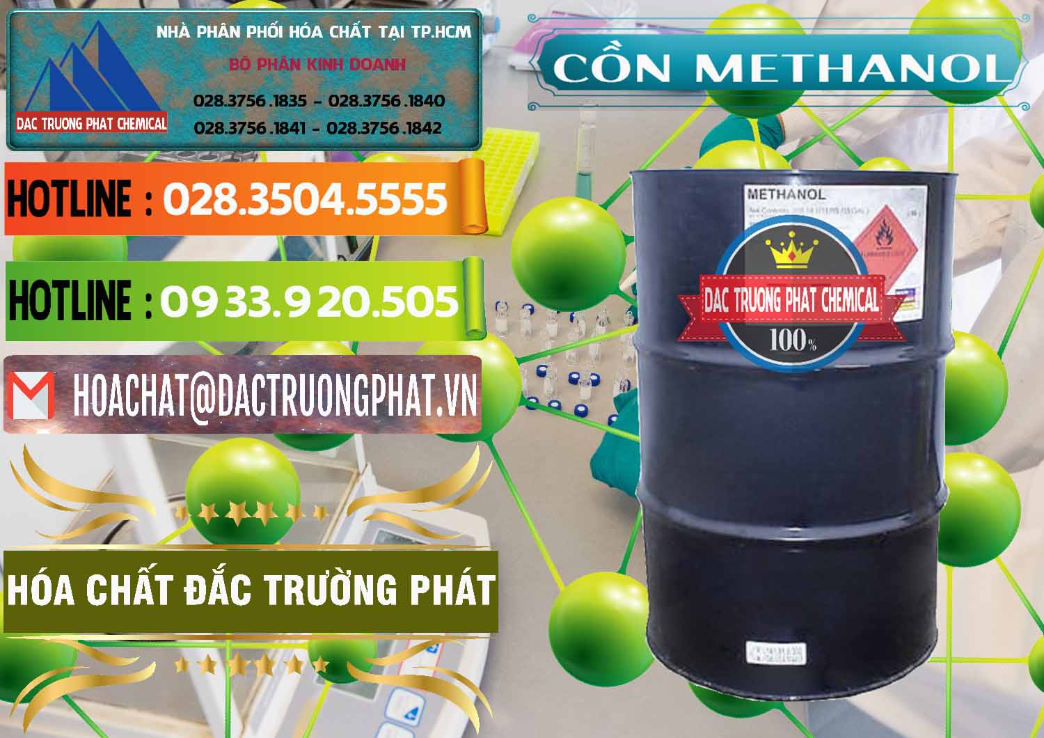Nơi nhập khẩu & bán Cồn Methanol - Methyl Alcohol Mã Lai Malaysia - 0331 - Đơn vị cung cấp _ bán hóa chất tại TP.HCM - cungcaphoachat.com.vn