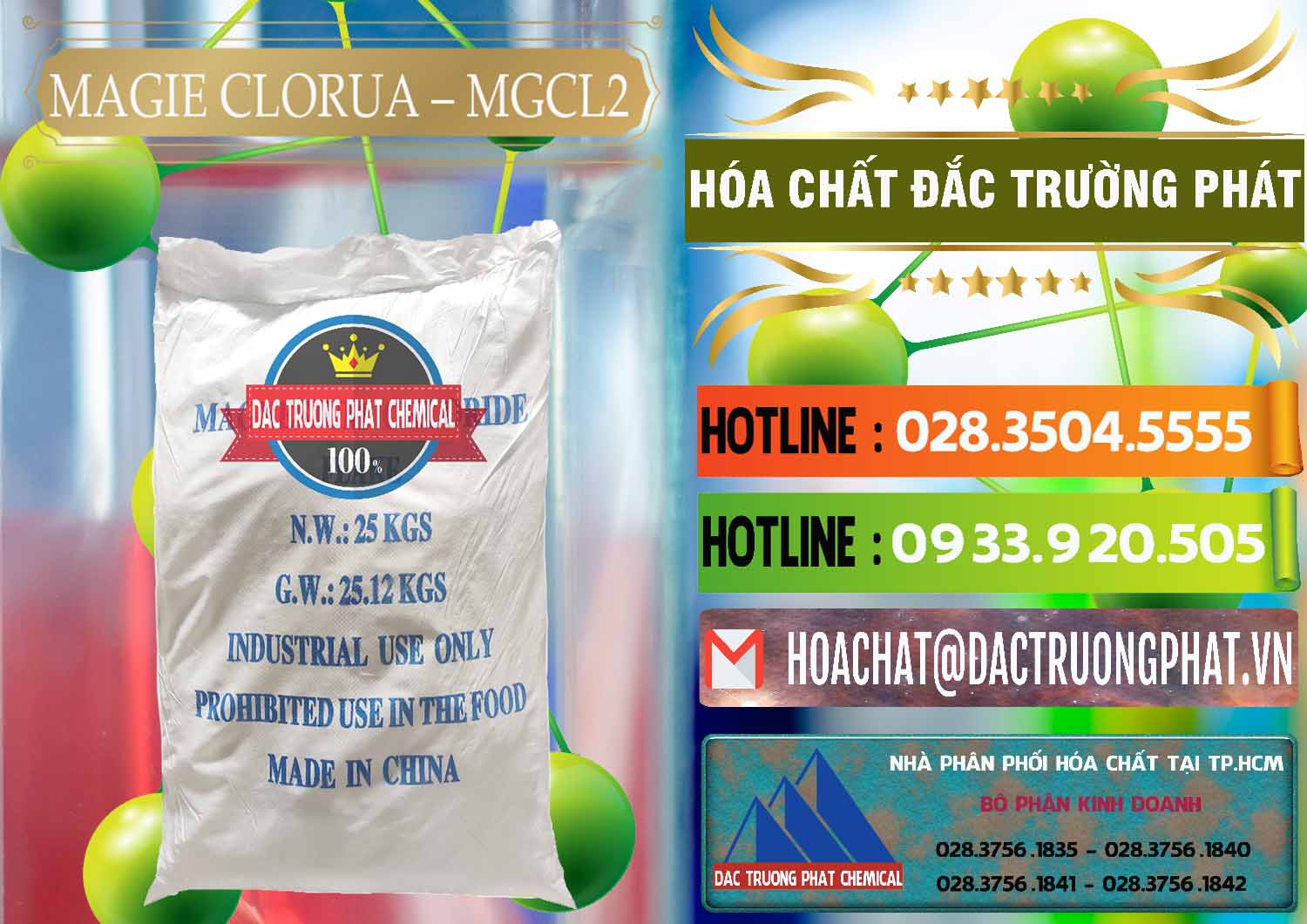 Bán & cung cấp Magie Clorua – MGCL2 96% Dạng Vảy Trung Quốc China - 0091 - Chuyên phân phối ( kinh doanh ) hóa chất tại TP.HCM - cungcaphoachat.com.vn