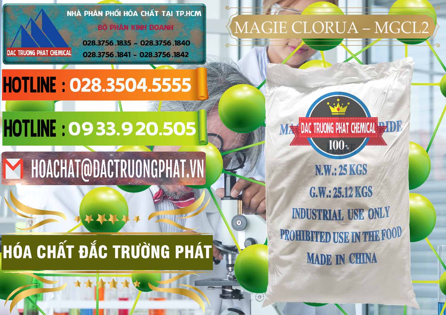 Chuyên cung cấp ( bán ) Magie Clorua – MGCL2 96% Dạng Vảy Trung Quốc China - 0091 - Đơn vị bán _ cung cấp hóa chất tại TP.HCM - cungcaphoachat.com.vn