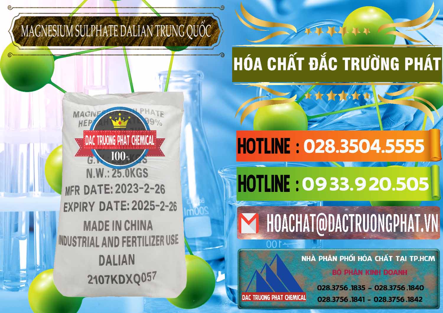 Nơi bán và cung cấp MGSO4.7H2O – Magnesium Sulphate Heptahydrate Dalian Trung Quốc China - 0393 - Nơi chuyên nhập khẩu ( cung cấp ) hóa chất tại TP.HCM - cungcaphoachat.com.vn