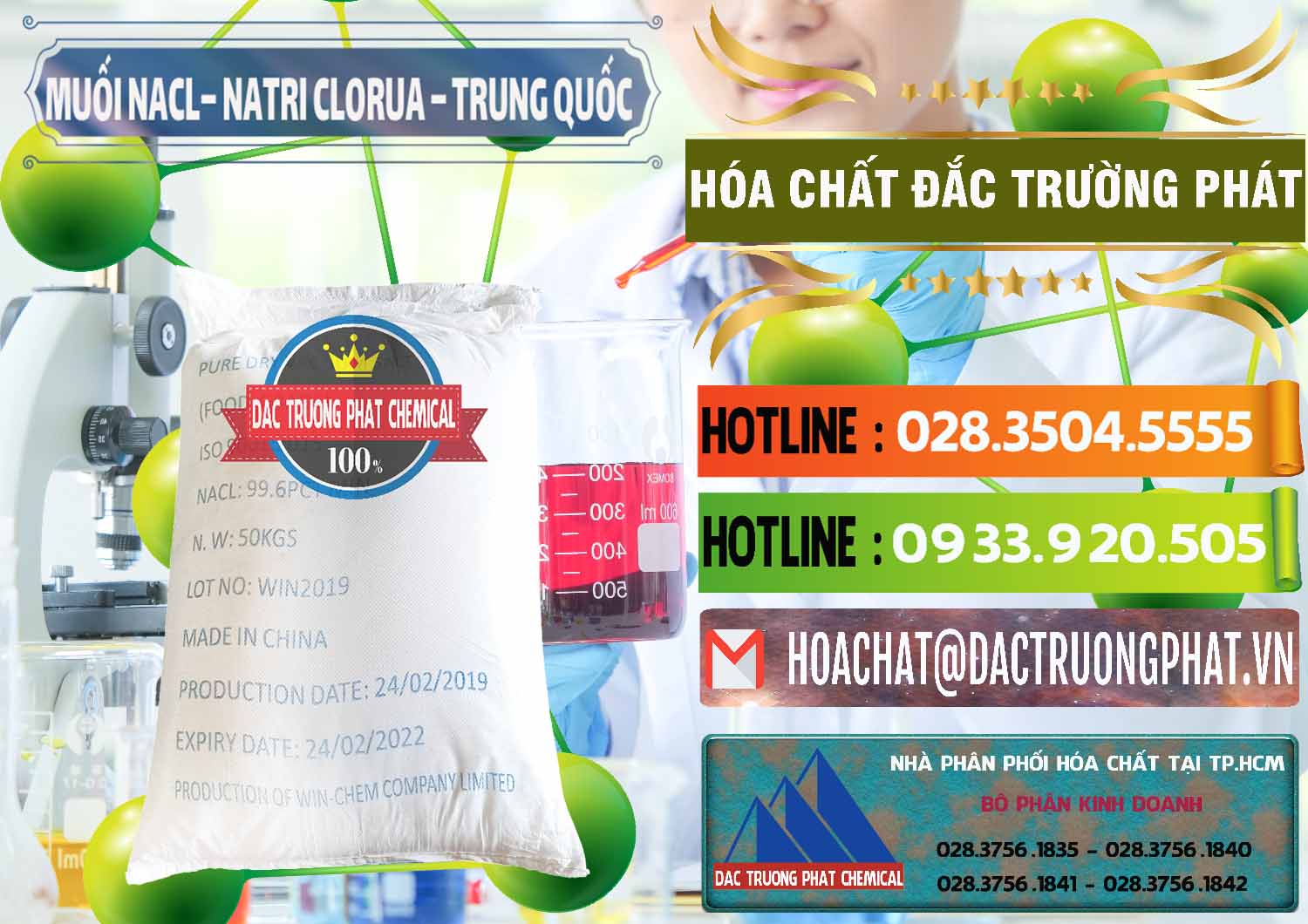 Công ty chuyên nhập khẩu _ bán Muối NaCL – Sodium Chloride Trung Quốc China - 0097 - Nơi cung cấp và kinh doanh hóa chất tại TP.HCM - cungcaphoachat.com.vn