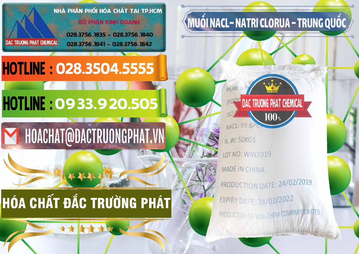 Đơn vị cung ứng - bán Muối NaCL – Sodium Chloride Trung Quốc China - 0097 - Nhà phân phối và nhập khẩu hóa chất tại TP.HCM - cungcaphoachat.com.vn