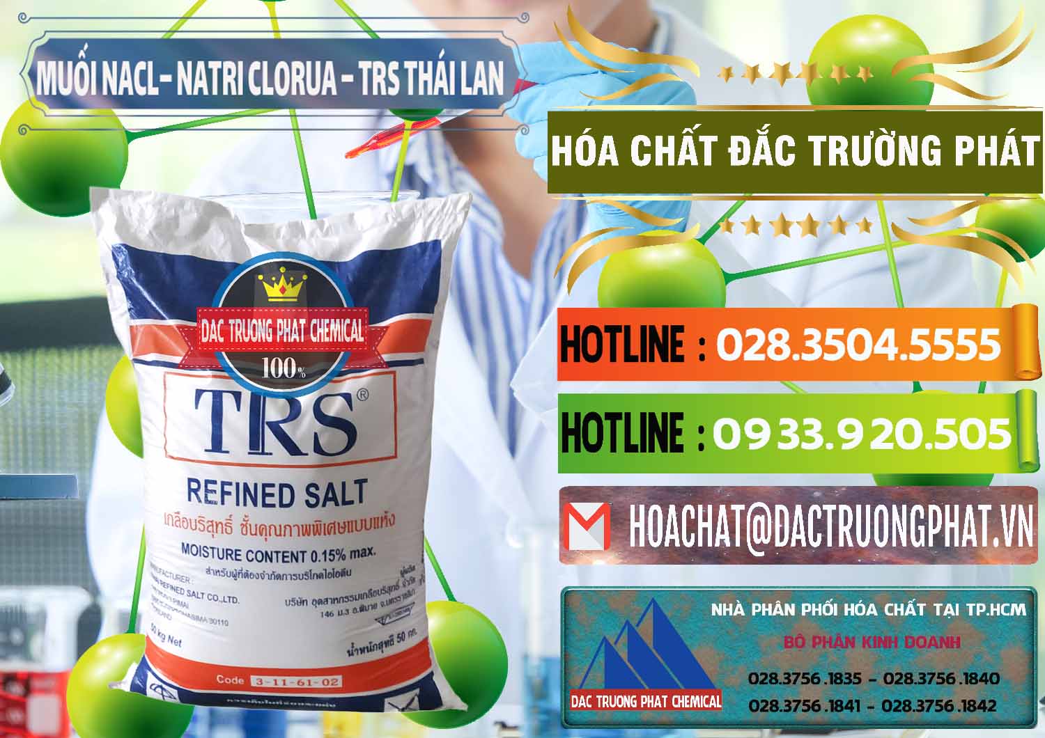 Cung cấp và bán Muối NaCL – Sodium Chloride TRS Thái Lan - 0096 - Công ty cung cấp ( bán ) hóa chất tại TP.HCM - cungcaphoachat.com.vn