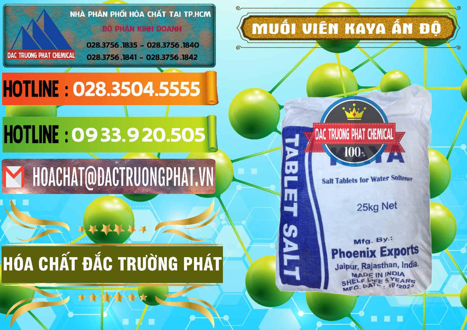 Đơn vị cung cấp & bán Muối NaCL – Sodium Chloride Dạng Viên Tablets Kaya Ấn Độ India - 0368 - Đơn vị chuyên cung cấp _ kinh doanh hóa chất tại TP.HCM - cungcaphoachat.com.vn