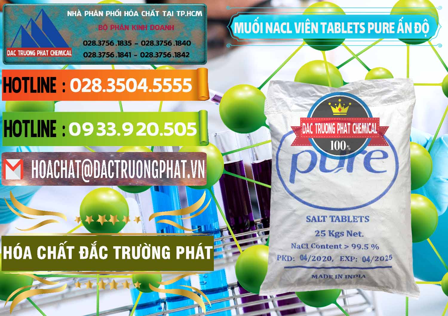 Nơi cung cấp _ bán Muối NaCL – Sodium Chloride Dạng Viên Tablets Pure Ấn Độ India - 0294 - Nơi cung cấp & bán hóa chất tại TP.HCM - cungcaphoachat.com.vn