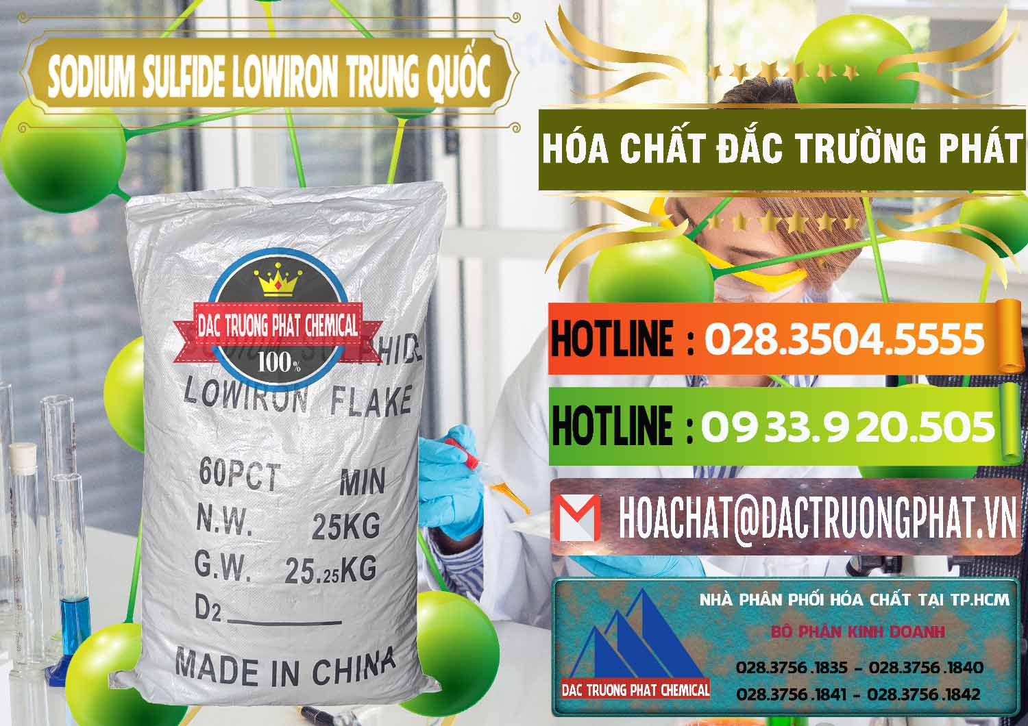Bán - cung cấp Sodium Sulfide NA2S – Đá Thối Lowiron Trung Quốc China - 0227 - Nhà phân phối ( nhập khẩu ) hóa chất tại TP.HCM - cungcaphoachat.com.vn