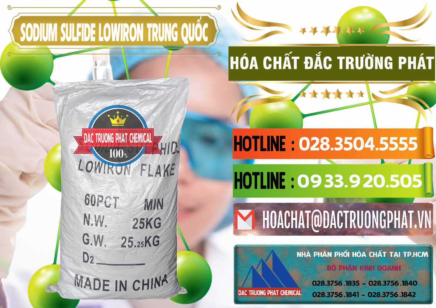 Nơi bán - cung ứng Sodium Sulfide NA2S – Đá Thối Lowiron Trung Quốc China - 0227 - Cty nhập khẩu _ phân phối hóa chất tại TP.HCM - cungcaphoachat.com.vn