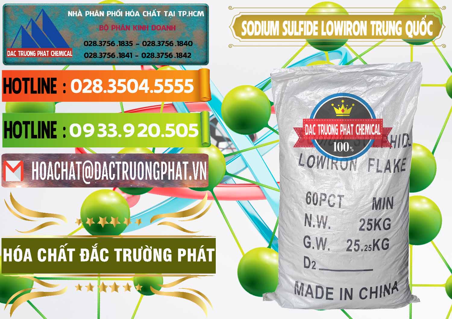 Nơi chuyên kinh doanh - bán Sodium Sulfide NA2S – Đá Thối Lowiron Trung Quốc China - 0227 - Chuyên nhập khẩu & phân phối hóa chất tại TP.HCM - cungcaphoachat.com.vn