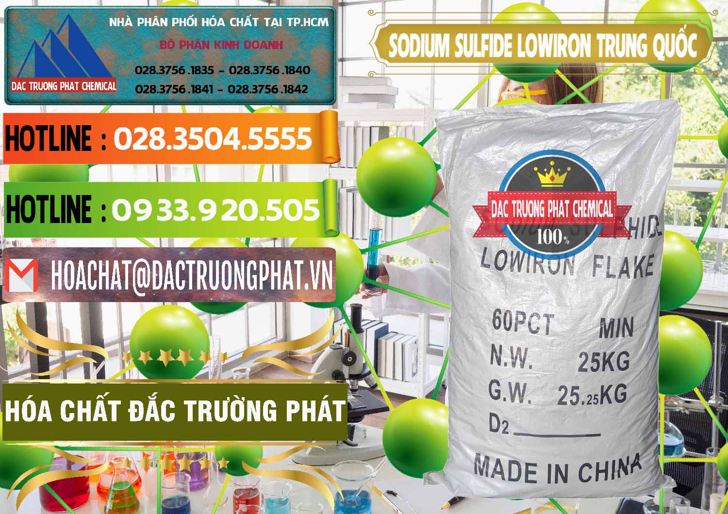 Nhà cung ứng - bán Sodium Sulfide NA2S – Đá Thối Lowiron Trung Quốc China - 0227 - Công ty nhập khẩu và phân phối hóa chất tại TP.HCM - cungcaphoachat.com.vn