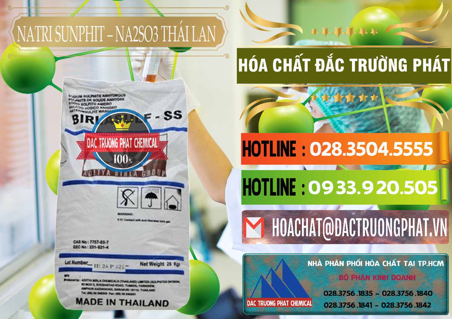 Chuyên bán _ cung cấp Natri Sunphit - NA2SO3 Thái Lan - 0105 - Đơn vị nhập khẩu và phân phối hóa chất tại TP.HCM - cungcaphoachat.com.vn