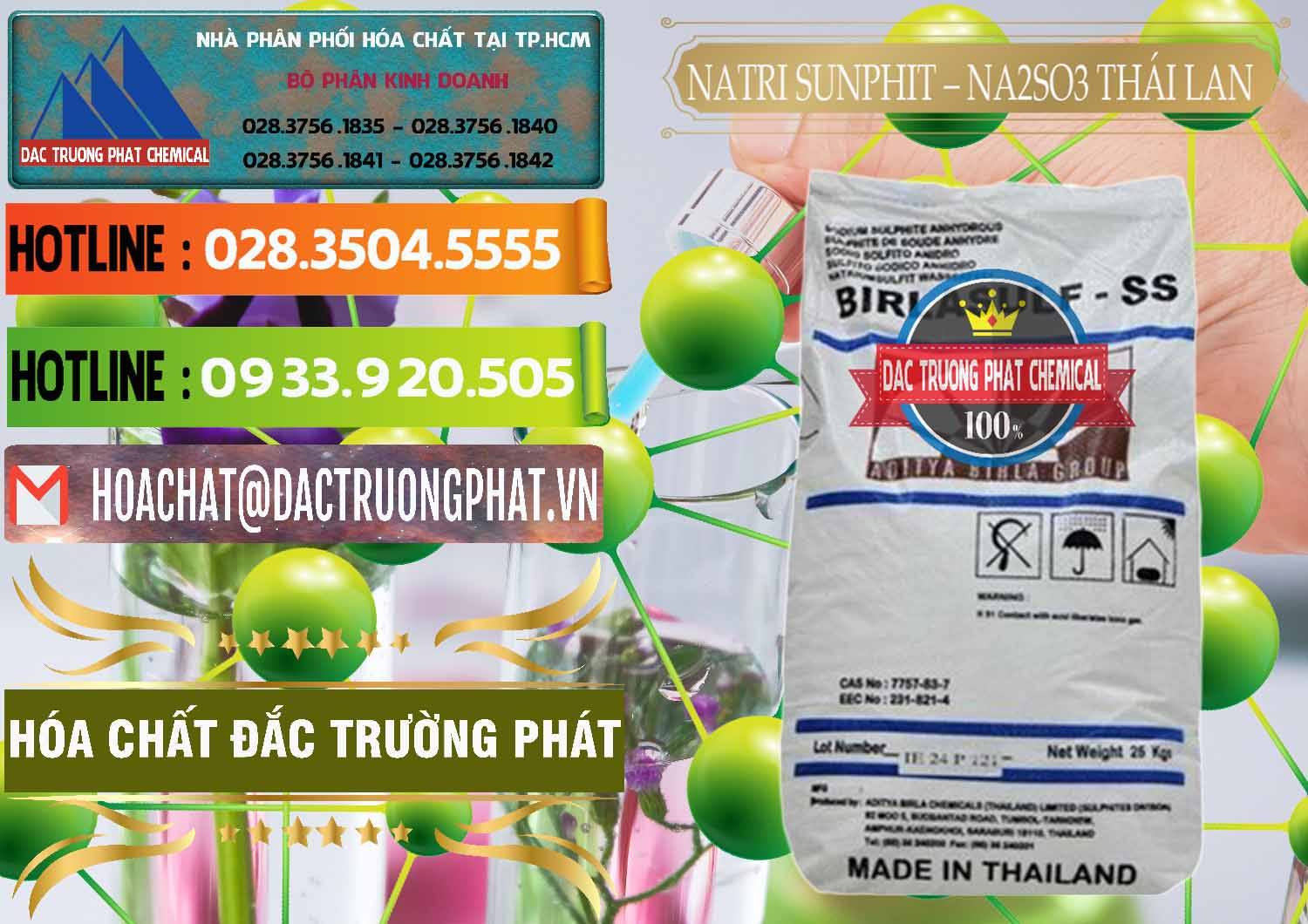 Cty chuyên nhập khẩu ( bán ) Natri Sunphit - NA2SO3 Thái Lan - 0105 - Đơn vị kinh doanh & phân phối hóa chất tại TP.HCM - cungcaphoachat.com.vn